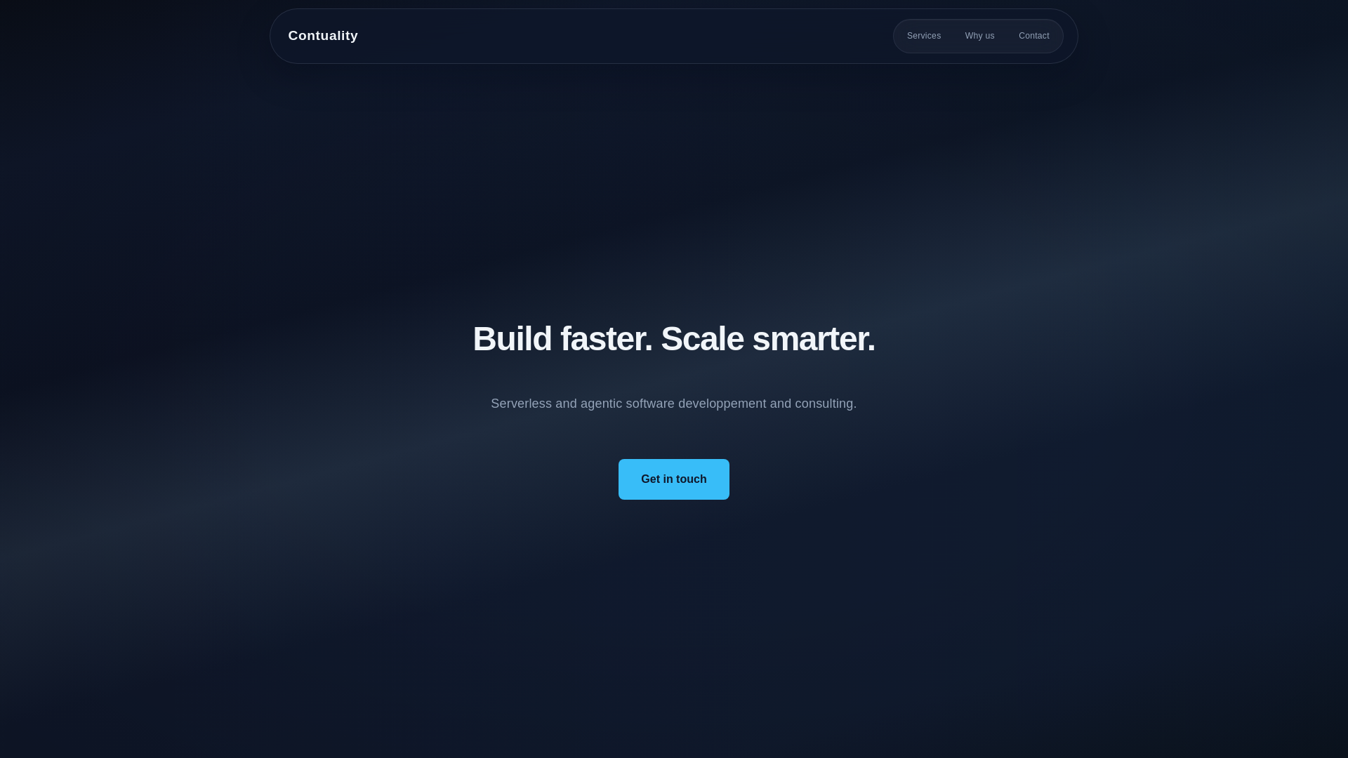 website screenshot of https://contuality.com/