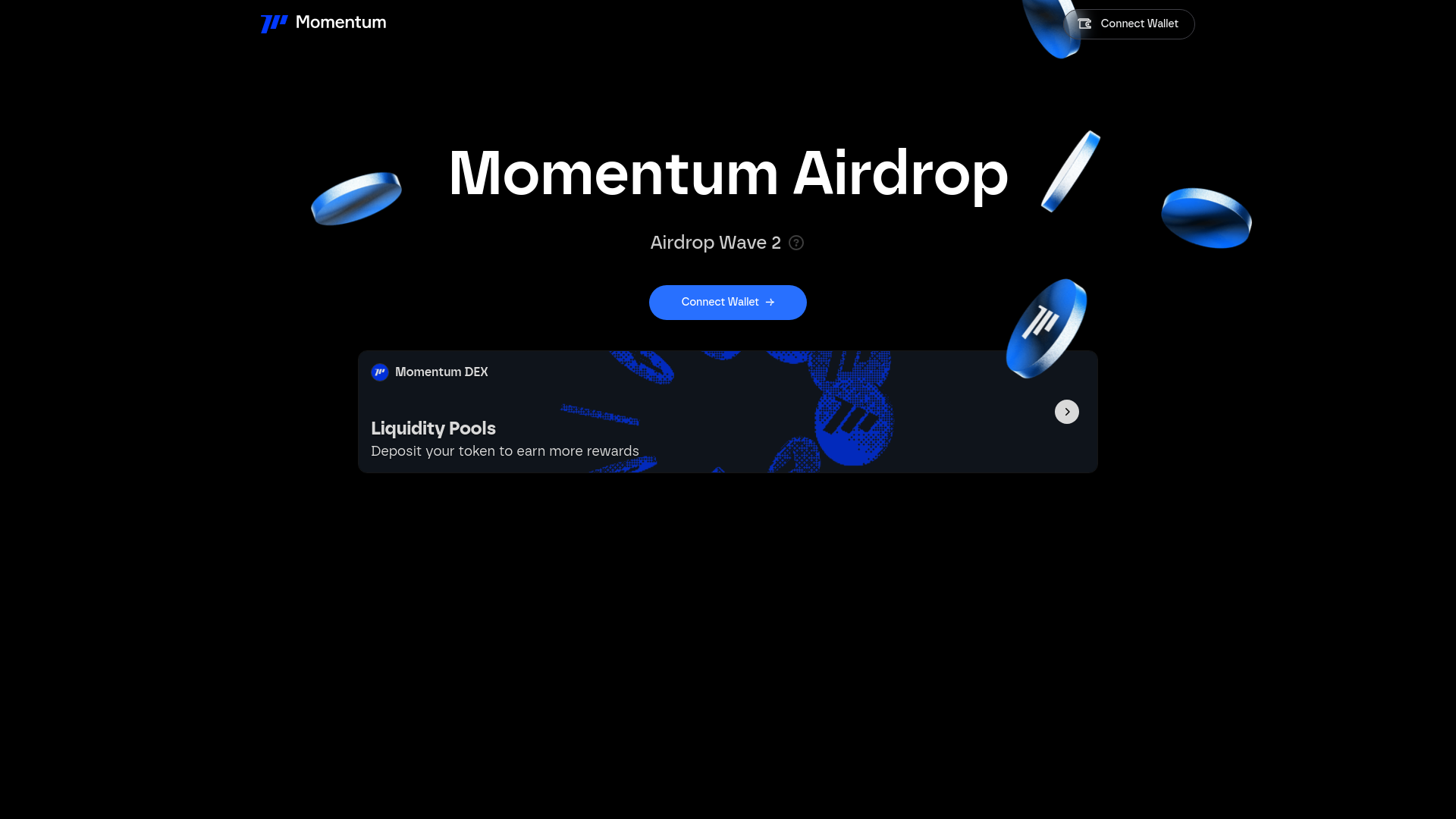 website screenshot of https://wawe3-mmt.finance/