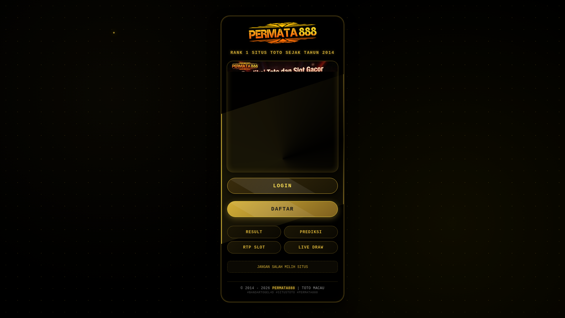 website screenshot of https://permata888-amp-win7.pages.dev/