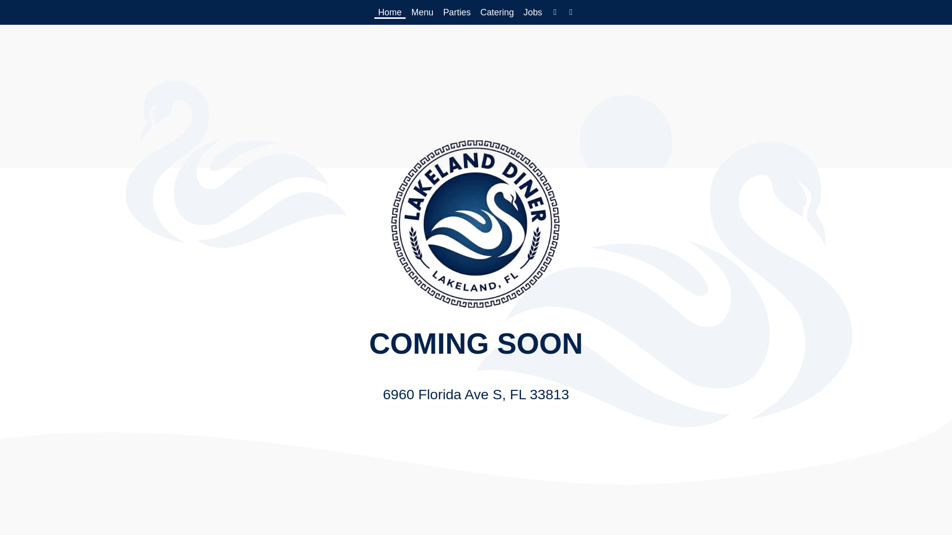 website screenshot of https://lakelanddiner.com/