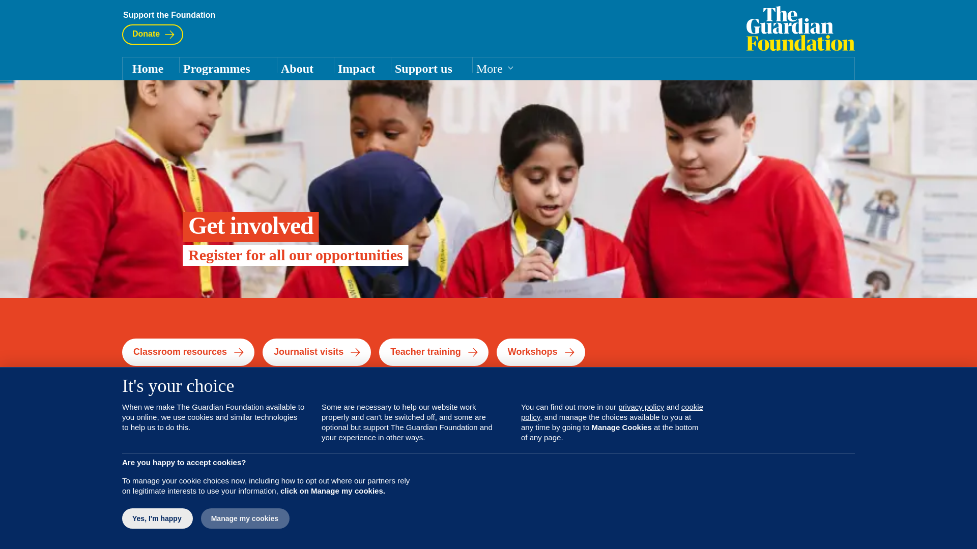 website screenshot of https://theguardianfoundation.org/programmes/newswise/get-involved