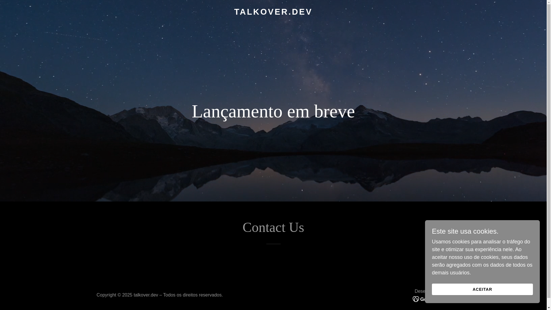 website screenshot of https://talkover.dev/