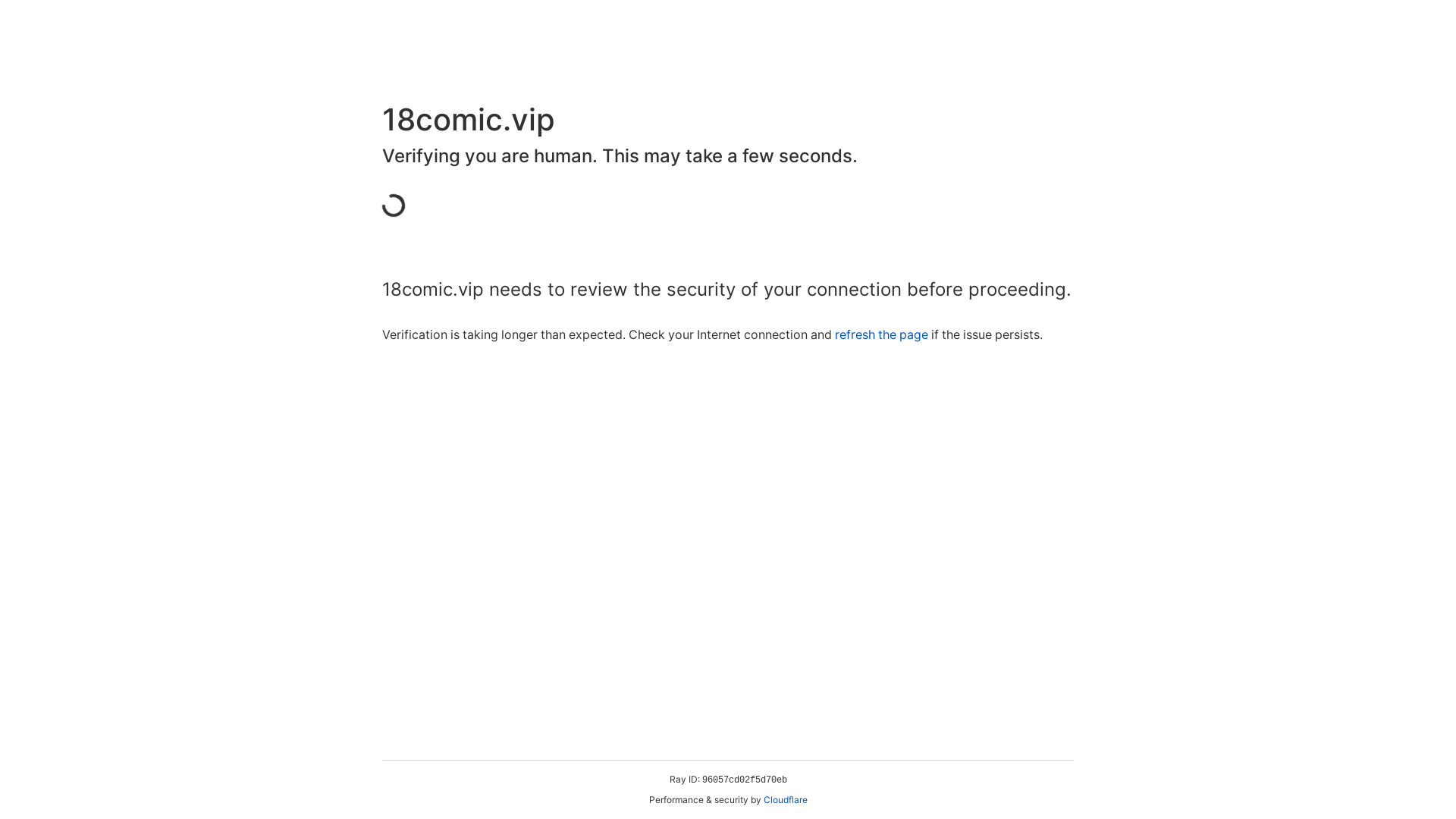 website screenshot of https://18comic.vip/