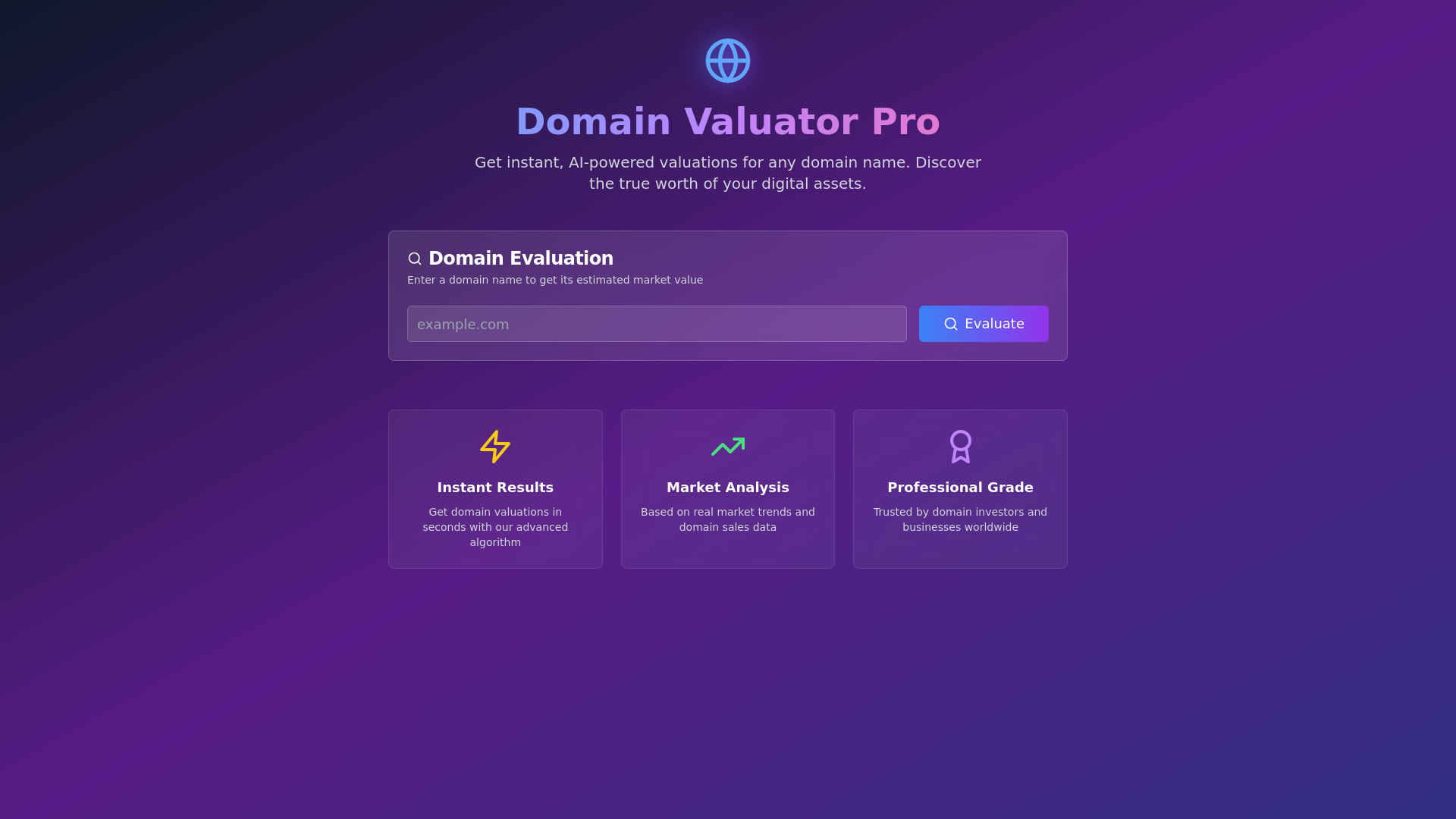 website screenshot of https://valuevista.online/
