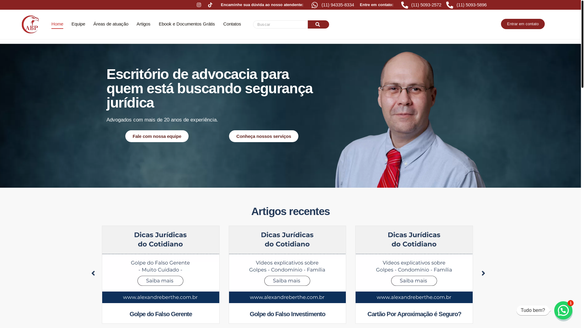 website screenshot of https://compliancedoconsumidor.com.br/