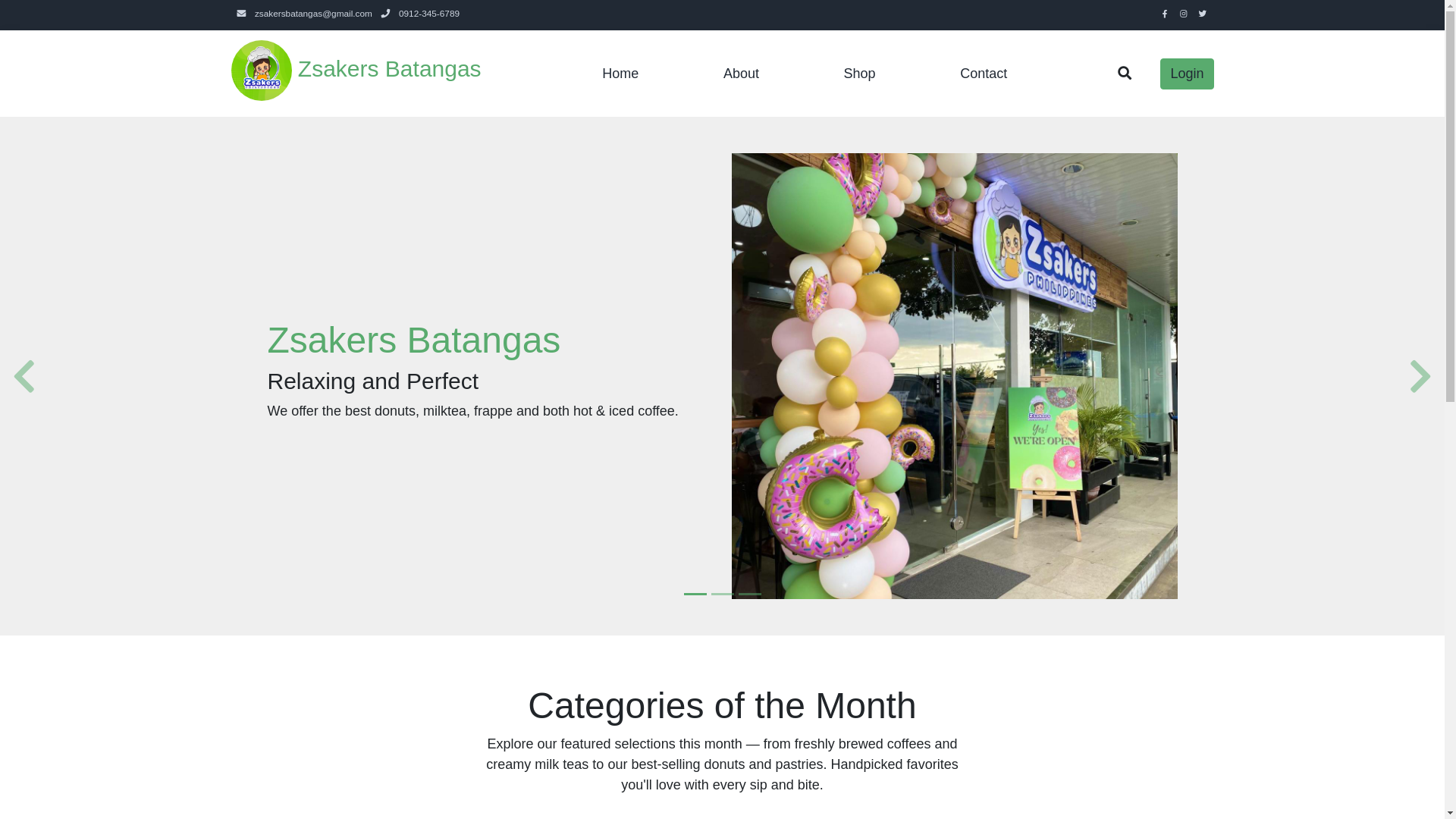 website screenshot of https://zsakersbatangascity.com/