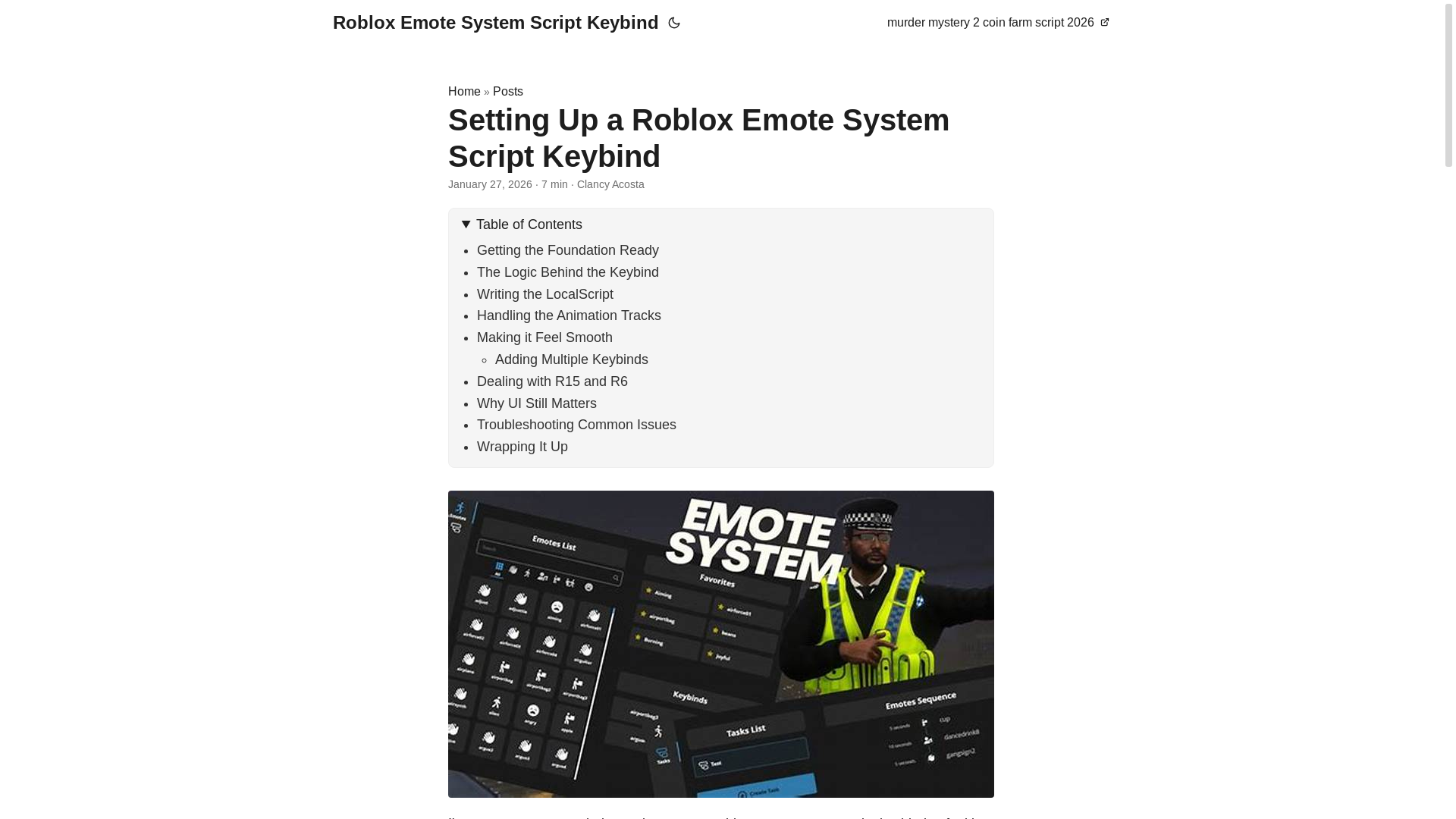 website screenshot of https://roblox-emote-system-script-keybind.pages.dev/