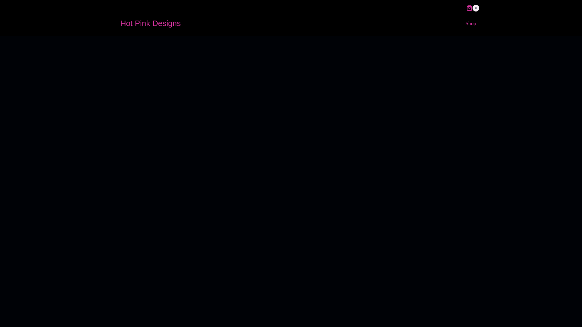 website screenshot of https://hotpinkdesigns.com