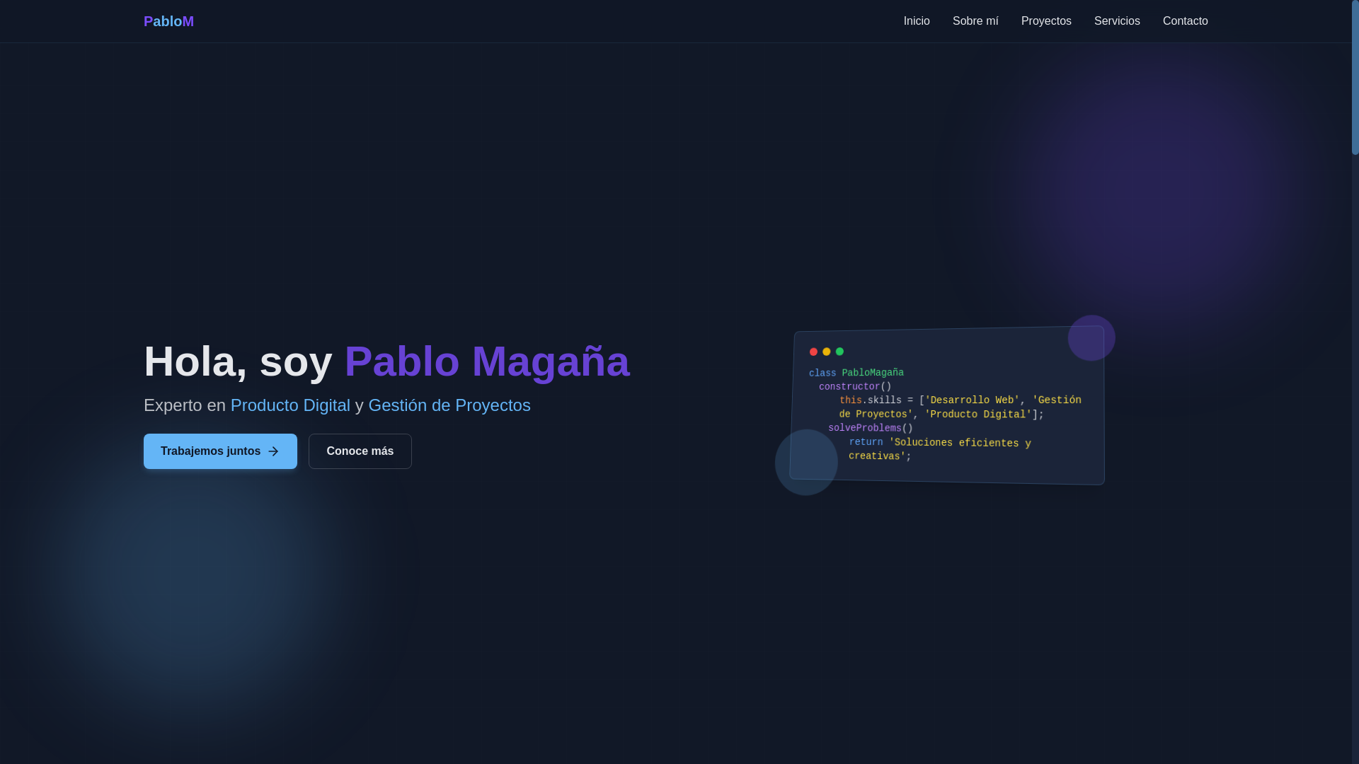 website screenshot of https://pablomagana.pages.dev/