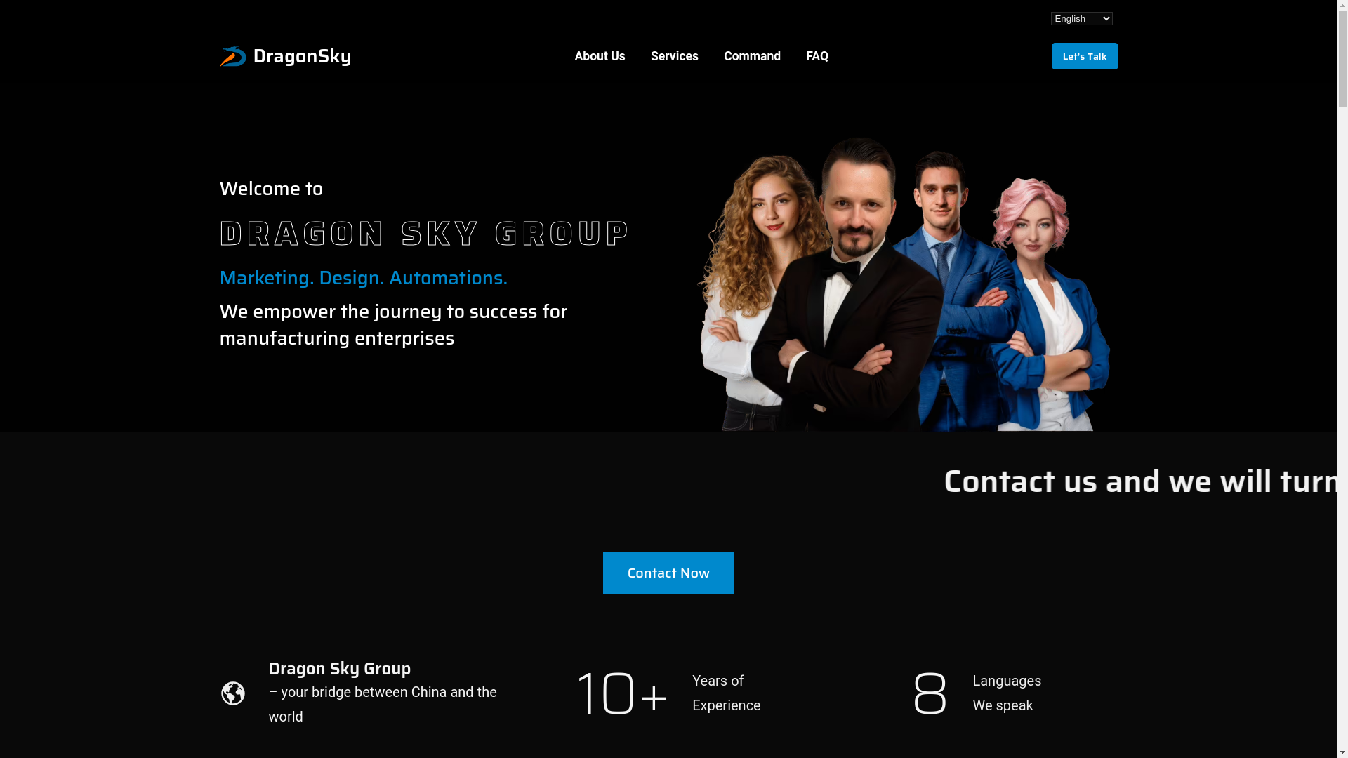 website screenshot of https://chinaglobalhub.com/