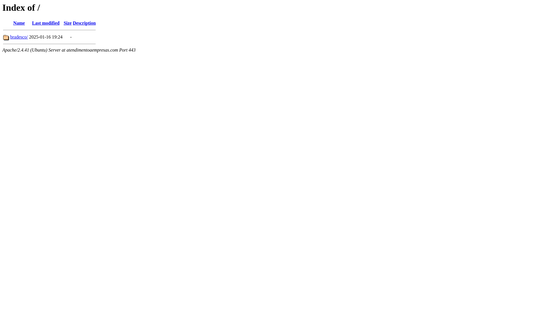 website screenshot of https://atendimentoaempresas.com