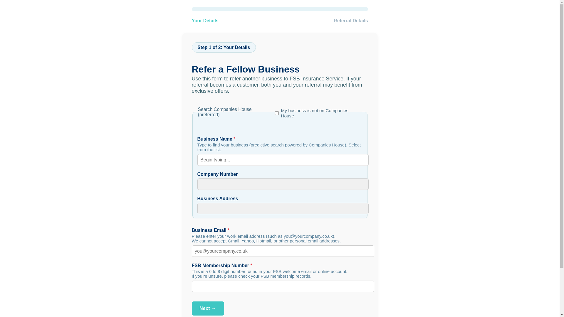 website screenshot of https://fsbinsservcsref.pages.dev/