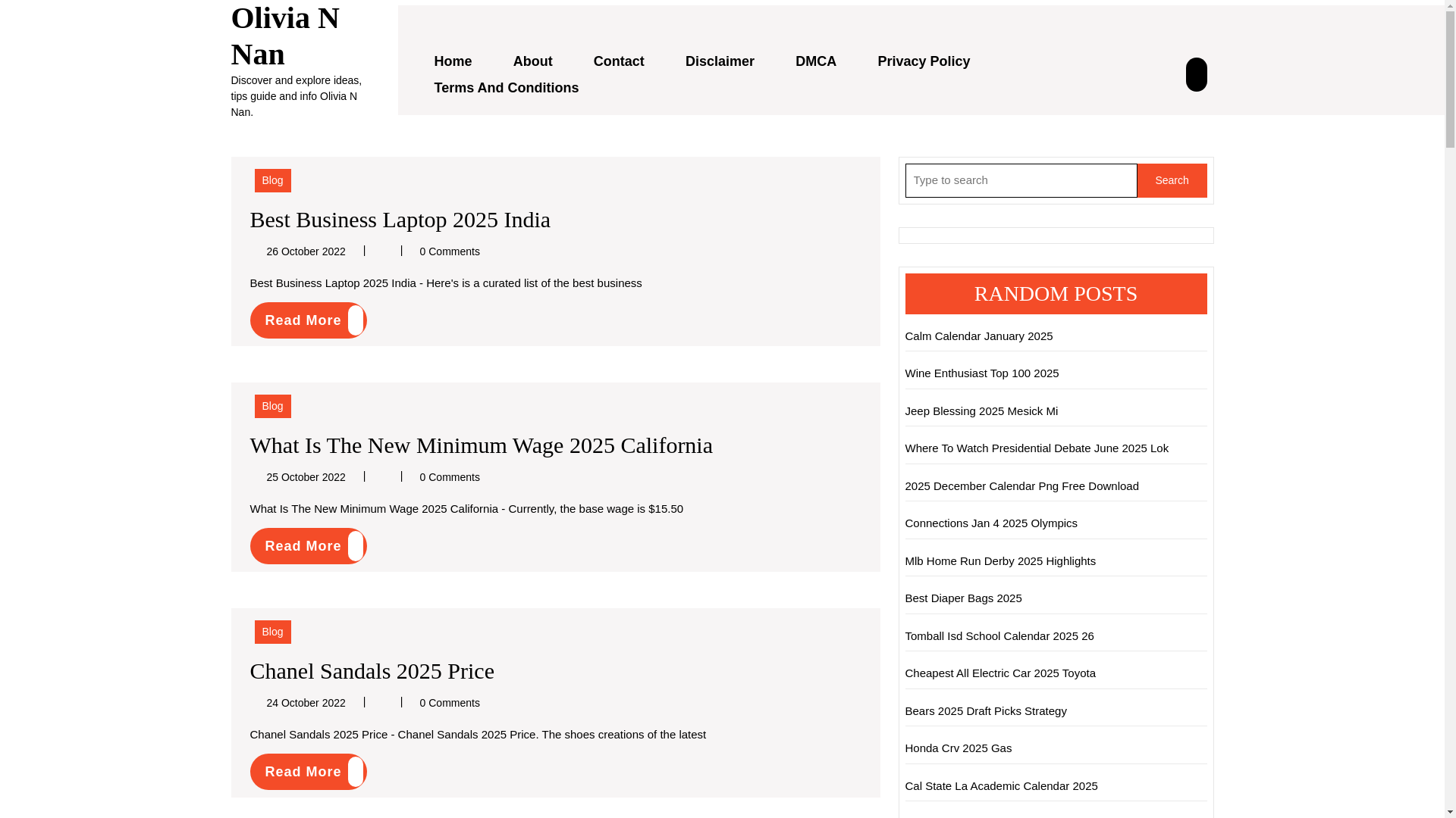 website screenshot of https://oliviannan.pages.dev/