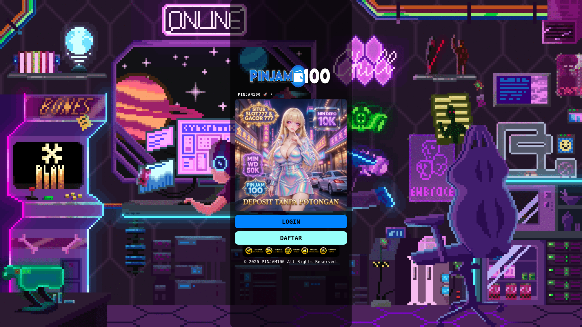 website screenshot of https://pinjampodk.pages.dev/