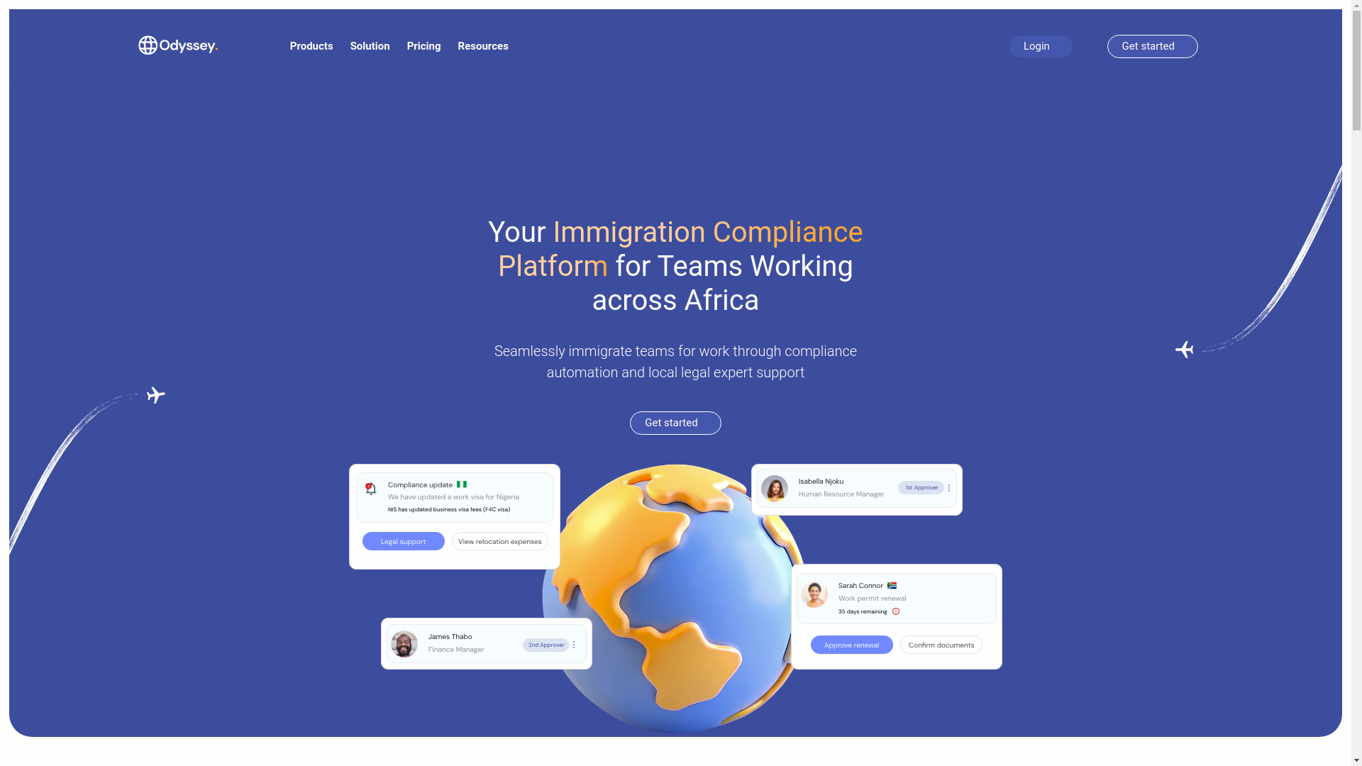website screenshot of https://odyssey-frontend-dev.pages.dev/