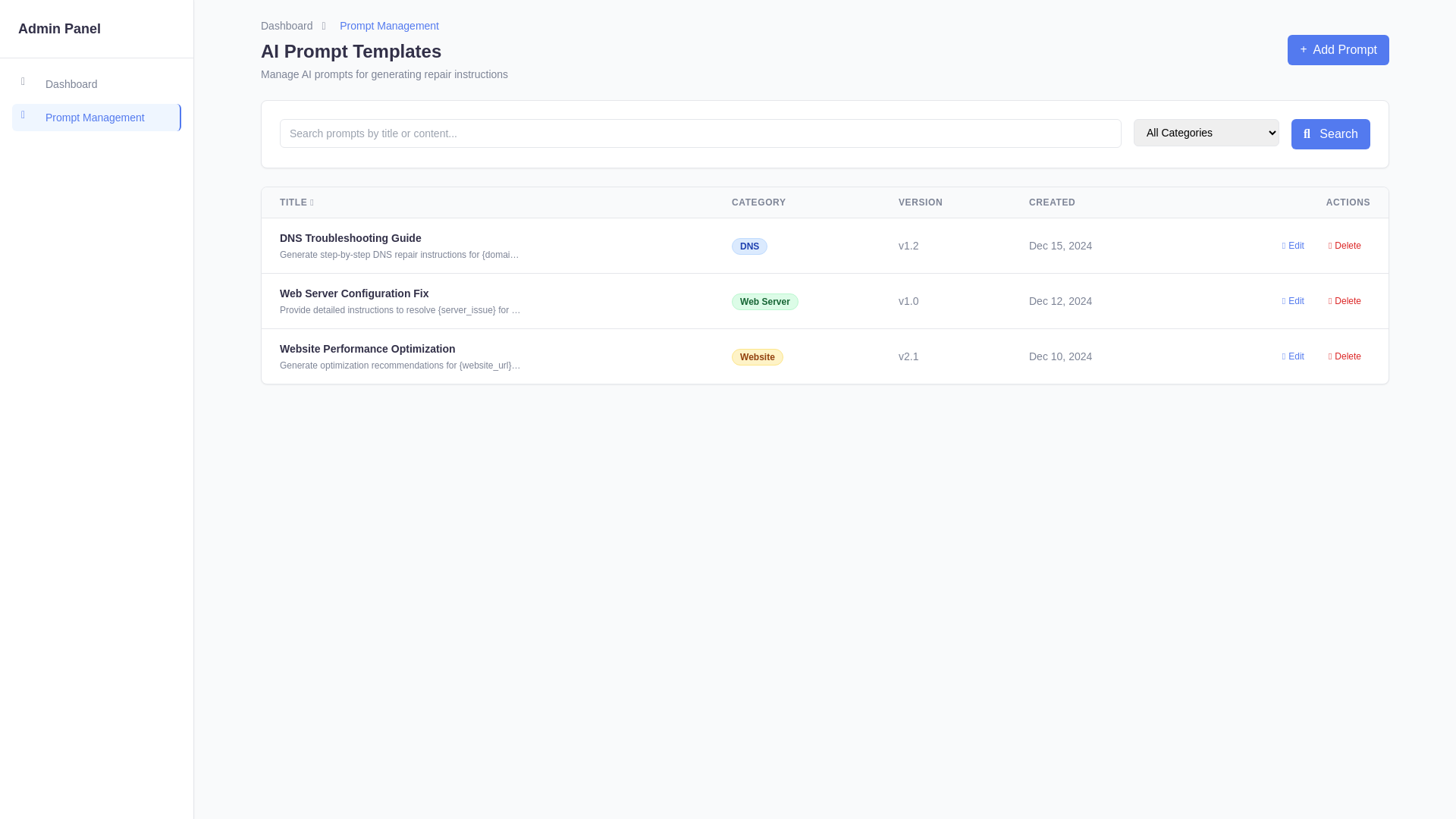 website screenshot of https://kapient-prompt-editor-feedback-concept.pages.dev/