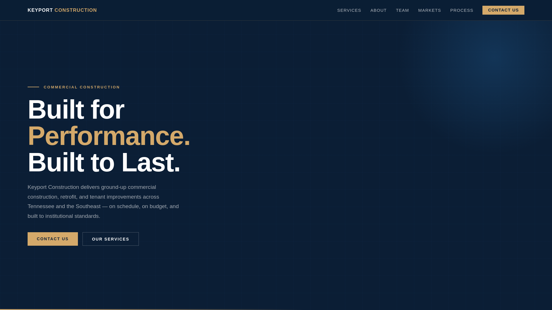 website screenshot of https://keyportconstruction.com/