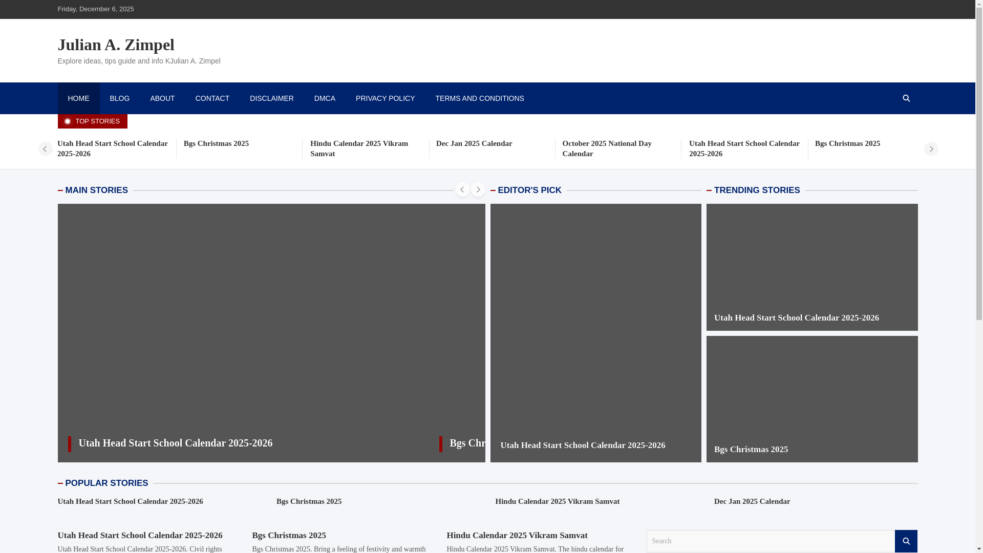 website screenshot of https://julianazimpel.pages.dev/