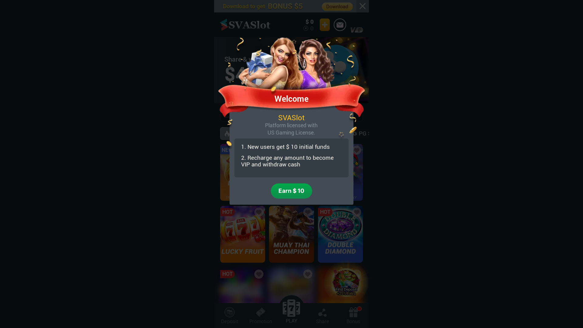 website screenshot of https://svaslot.vip/
