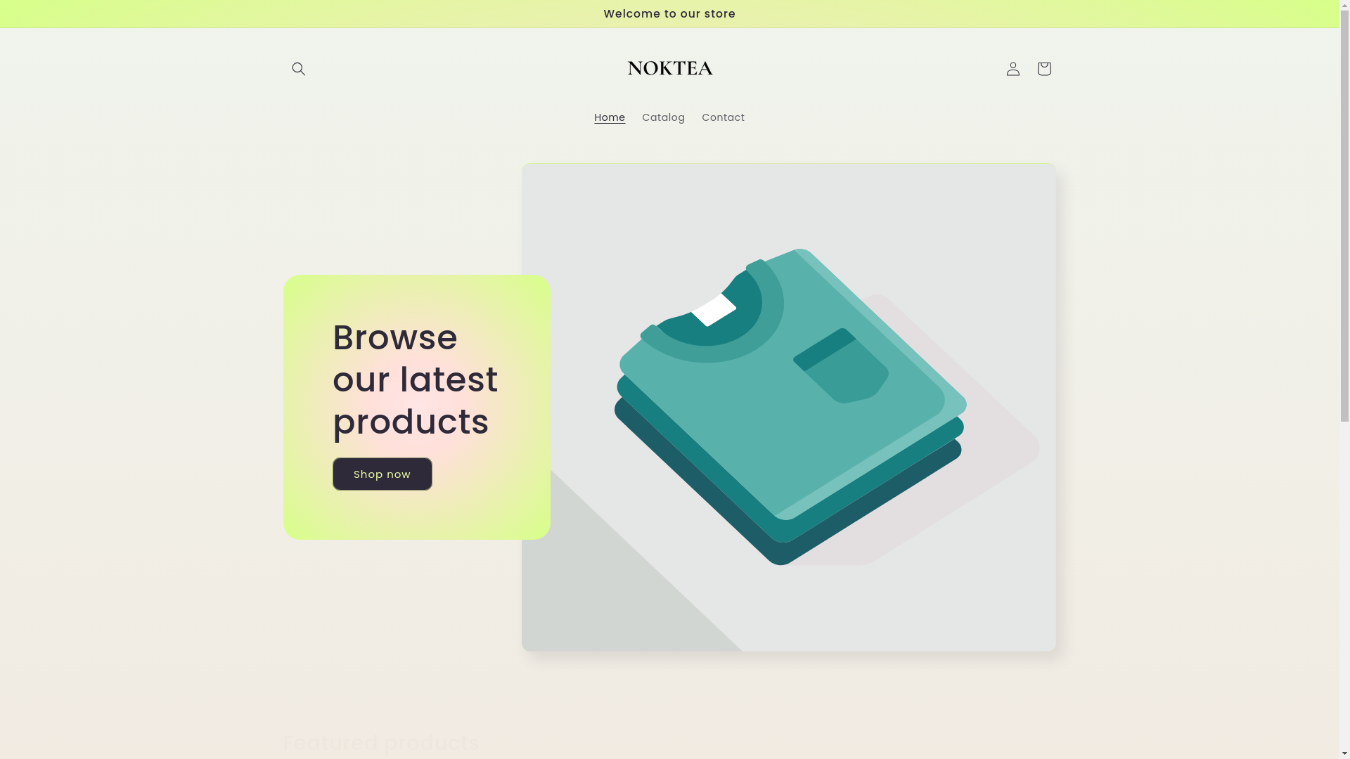 website screenshot of https://noktea.com/