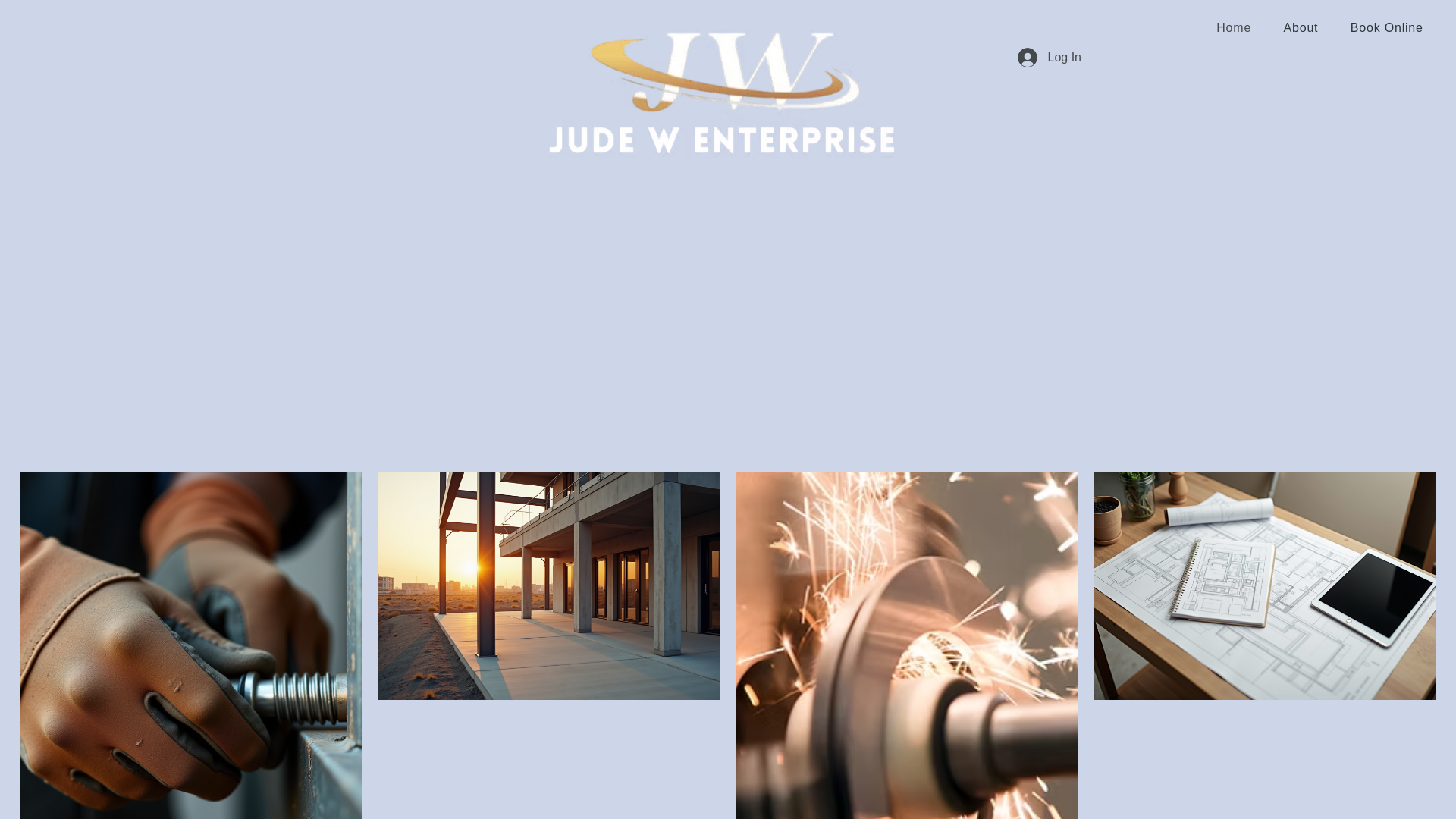 website screenshot of https://judewenterprise.com/