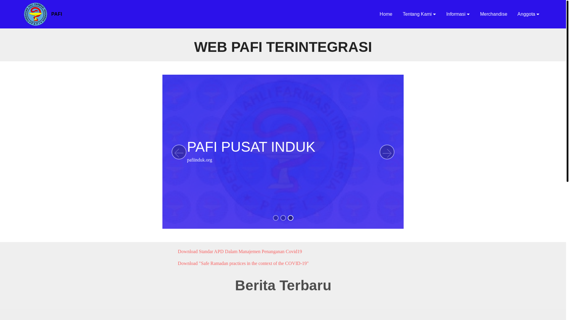 website screenshot of https://pafi-boyalali-org.pages.dev/