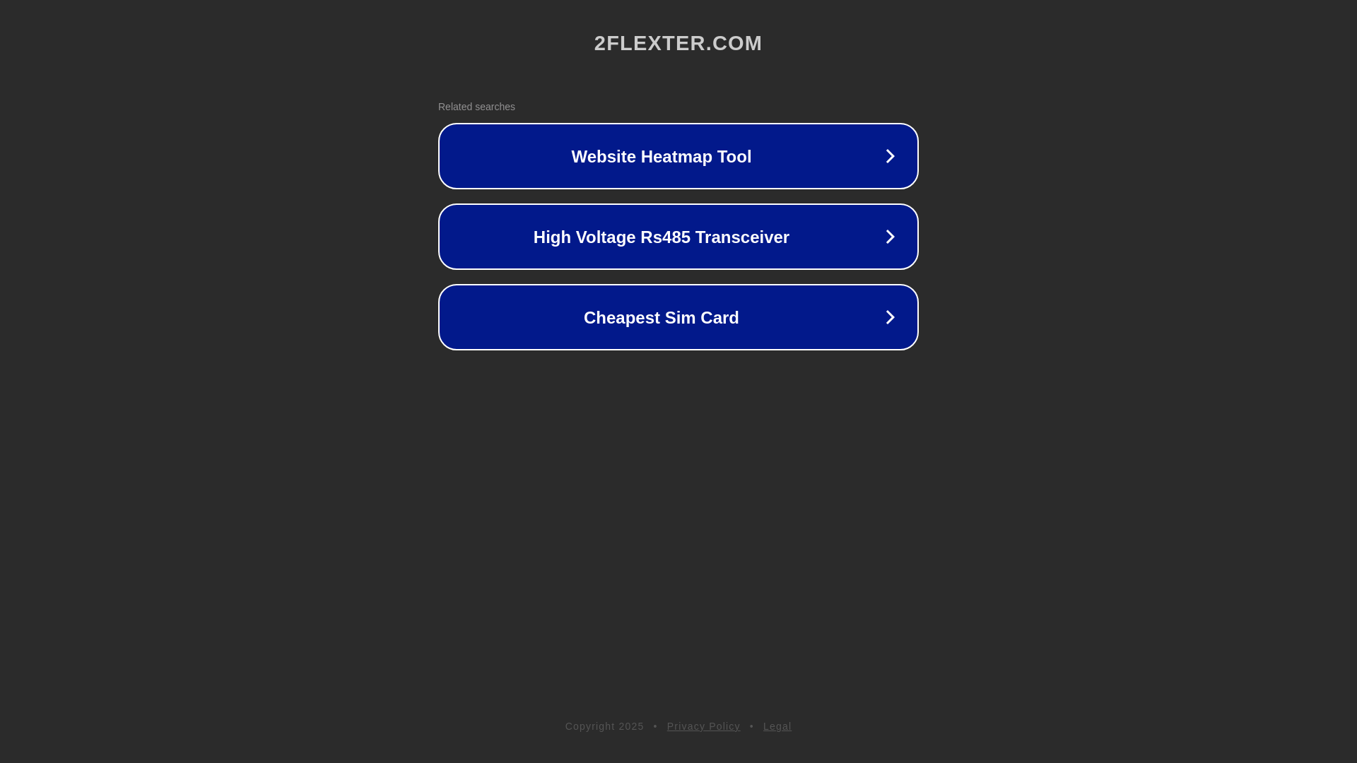 website screenshot of https://2flexter.com/