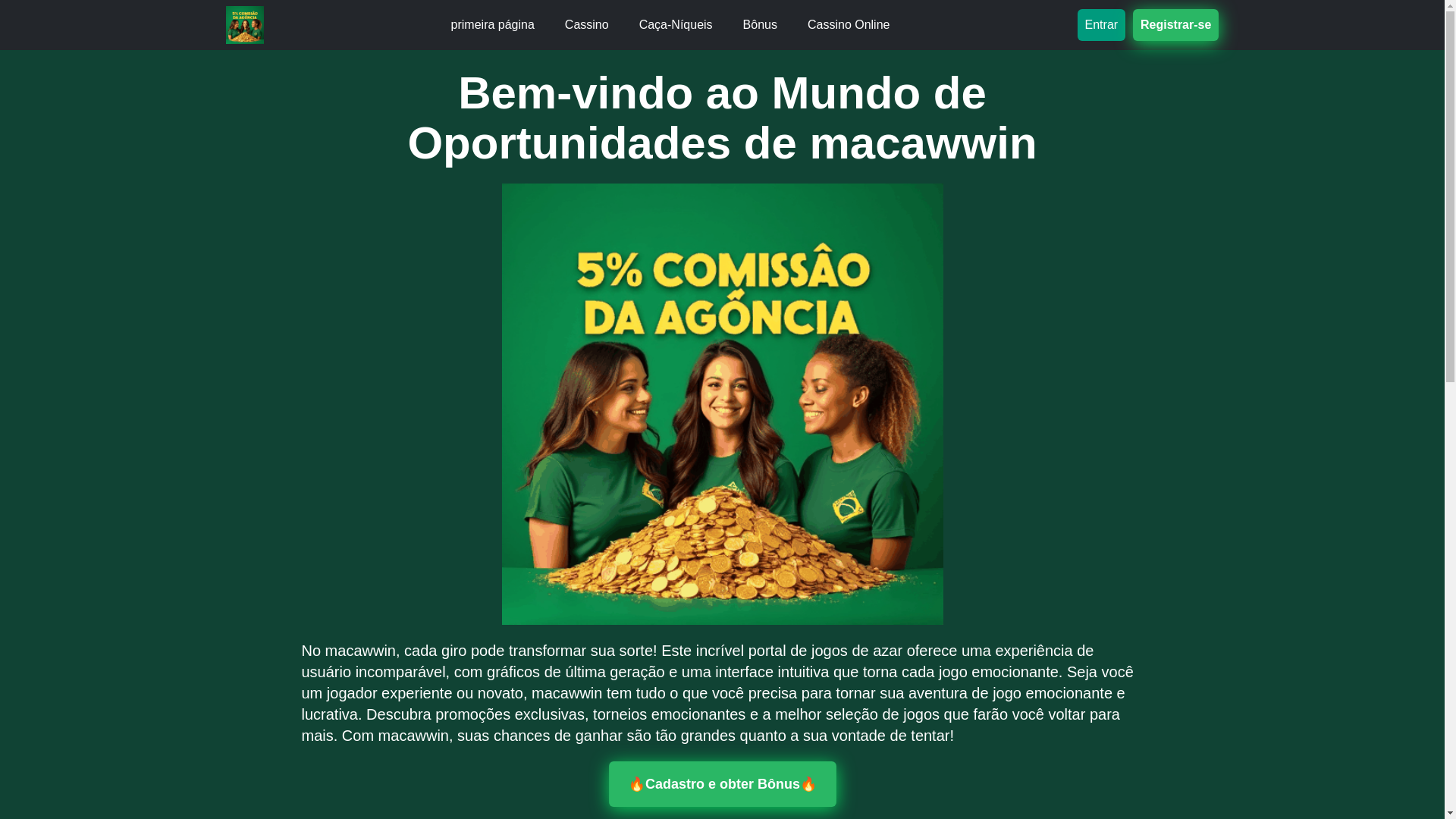 website screenshot of https://macawwina.com/
