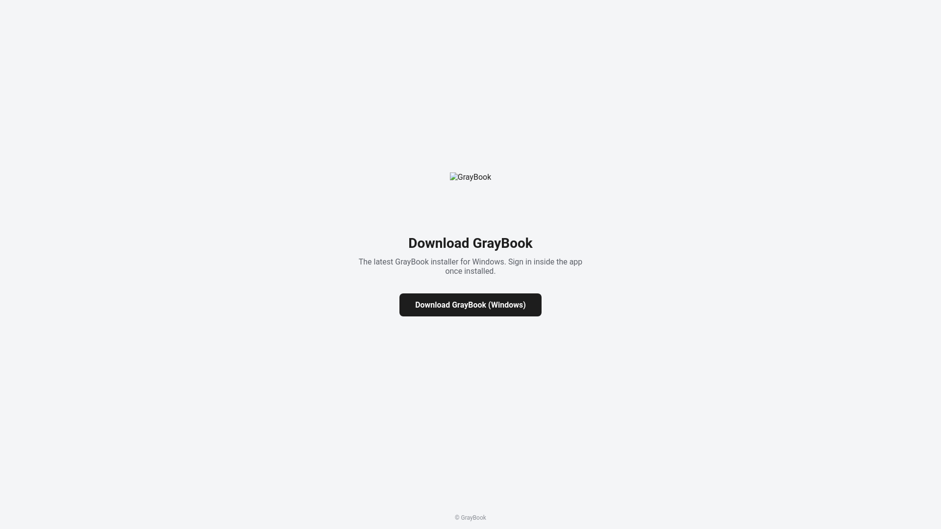website screenshot of https://graybook.pages.dev/