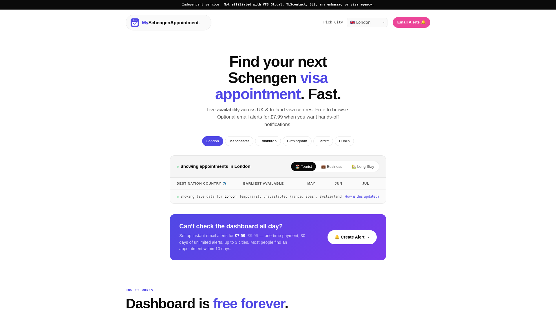 website screenshot of https://myschengenappointment.com