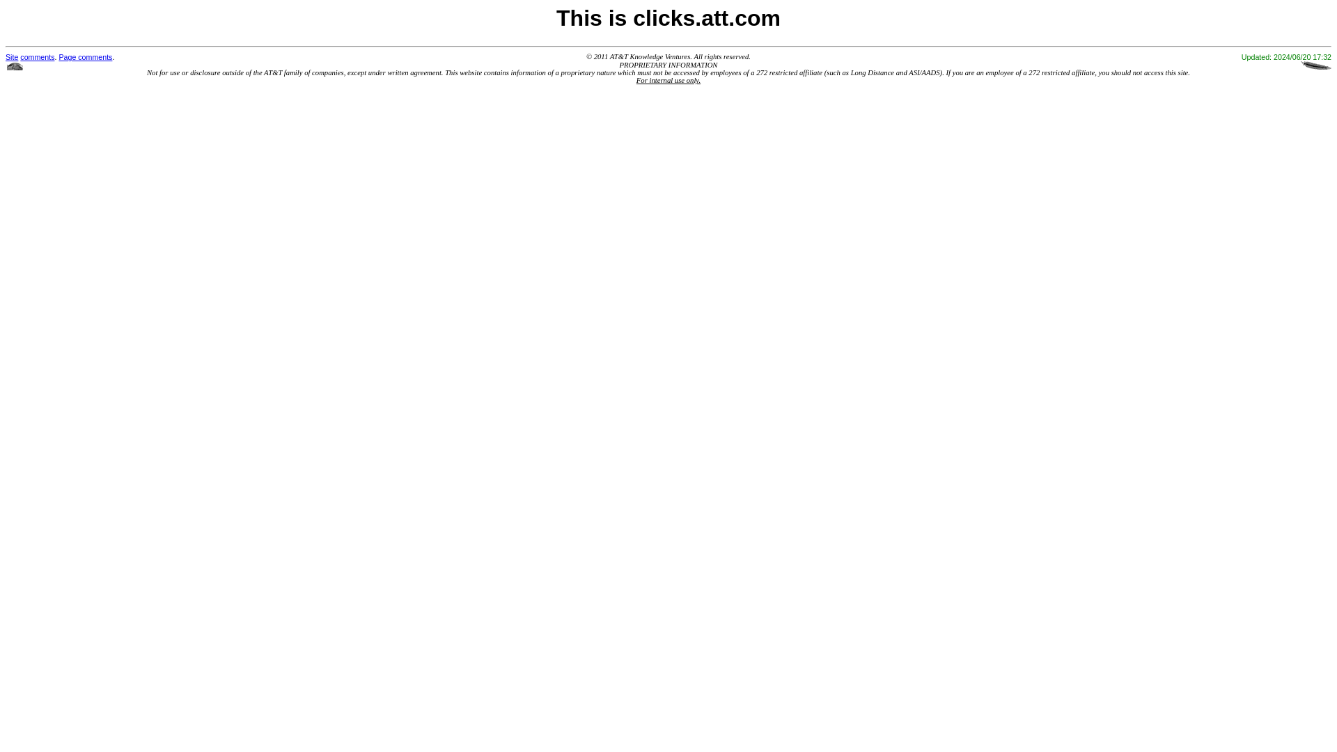 website screenshot of https://clicks.att.com/