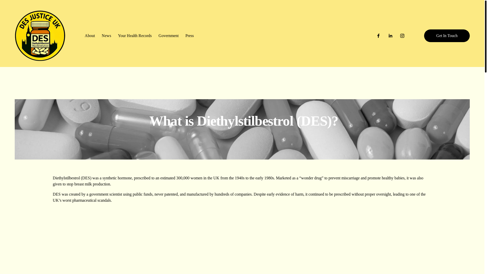 website screenshot of https://desjusticeuk.com/