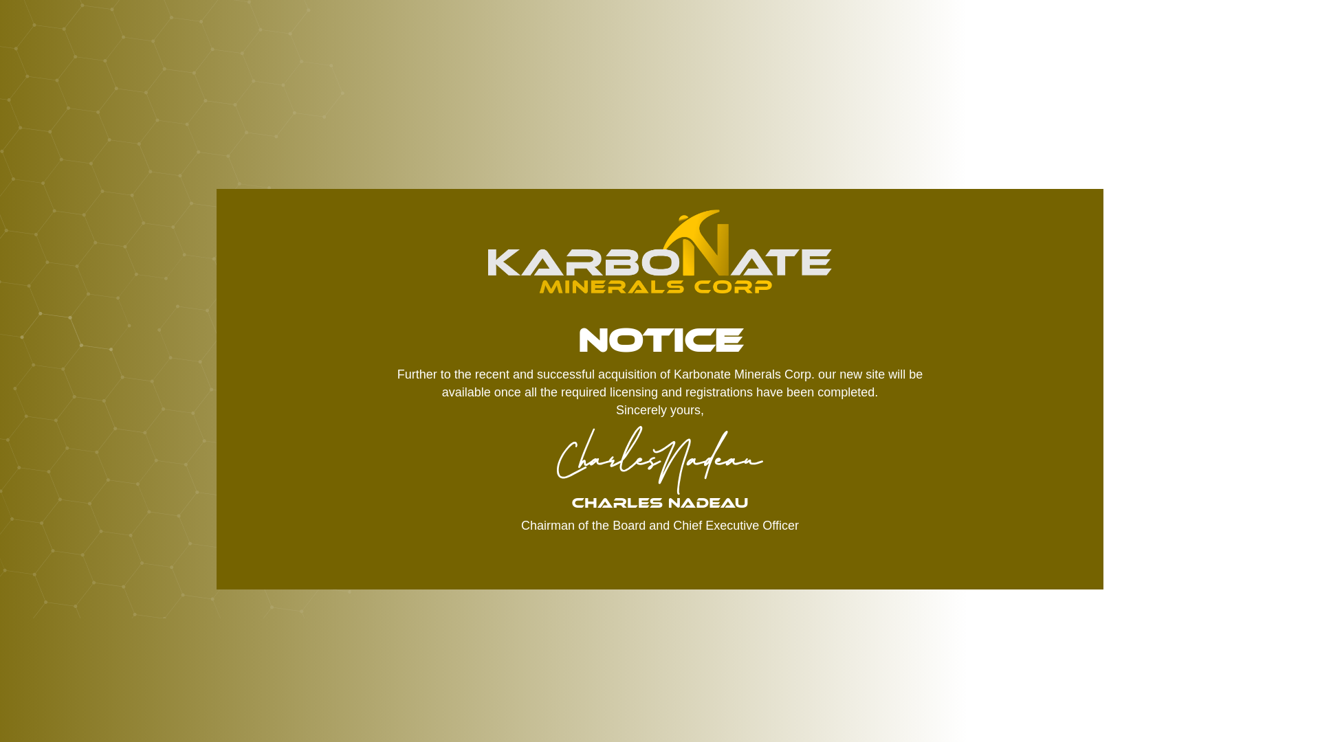website screenshot of http://www.karbonate-minerals.com