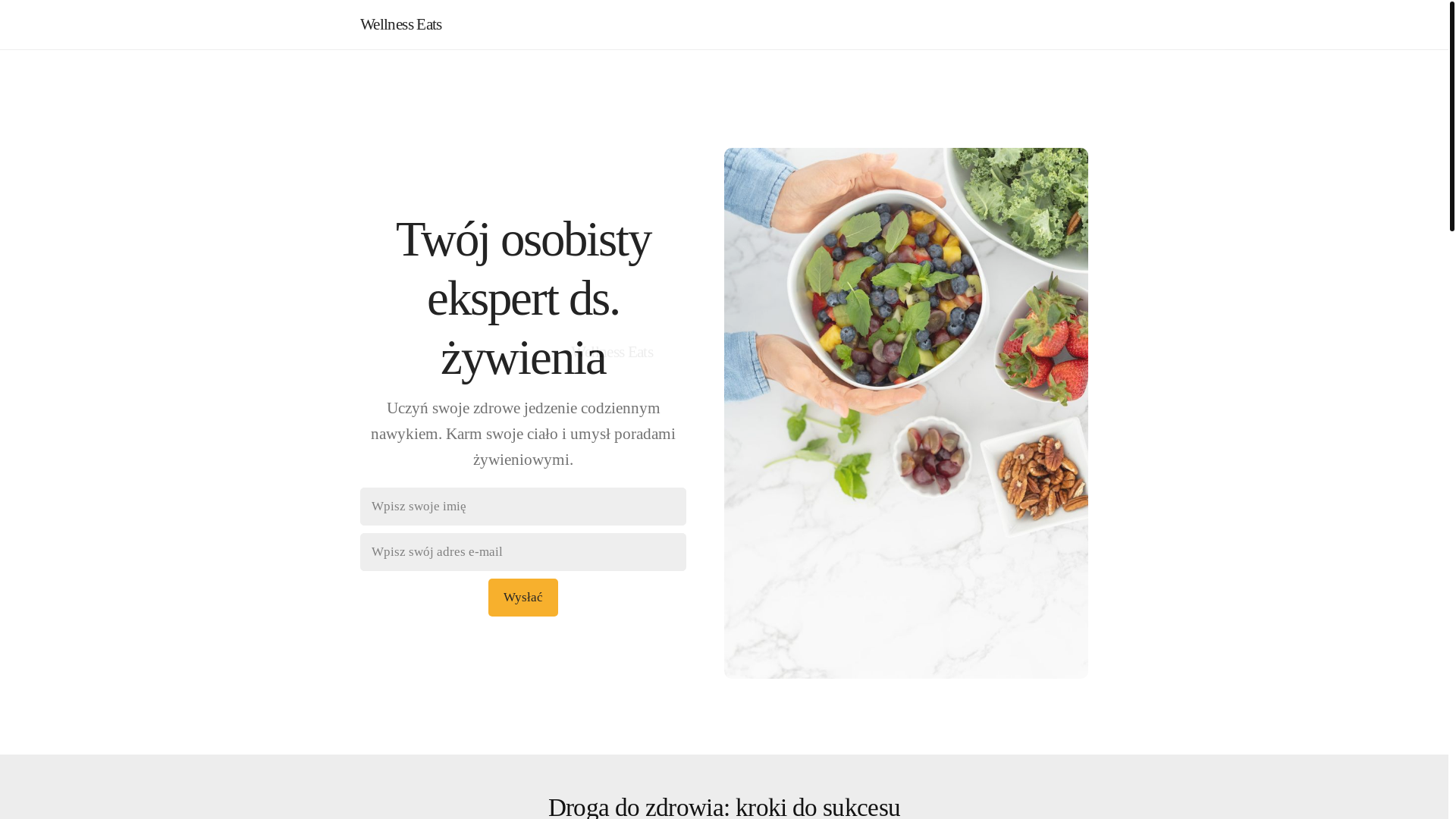 website screenshot of https://wellnesseatsk.com/