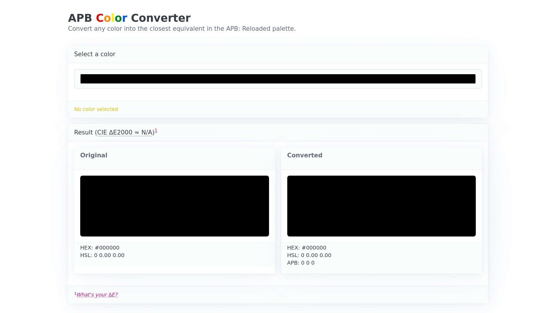 website screenshot of https://apb-color-converter.pages.dev/