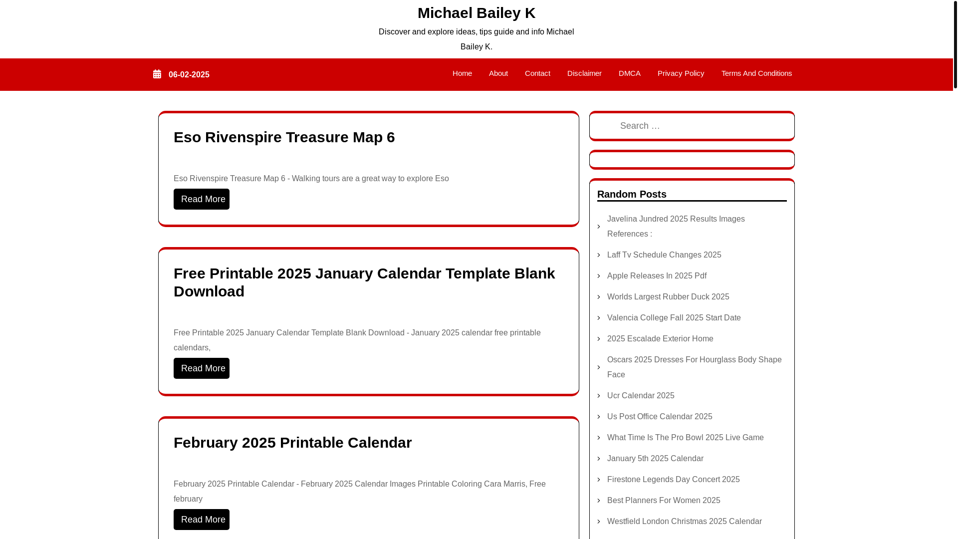 website screenshot of https://michaelbaileyk.pages.dev/