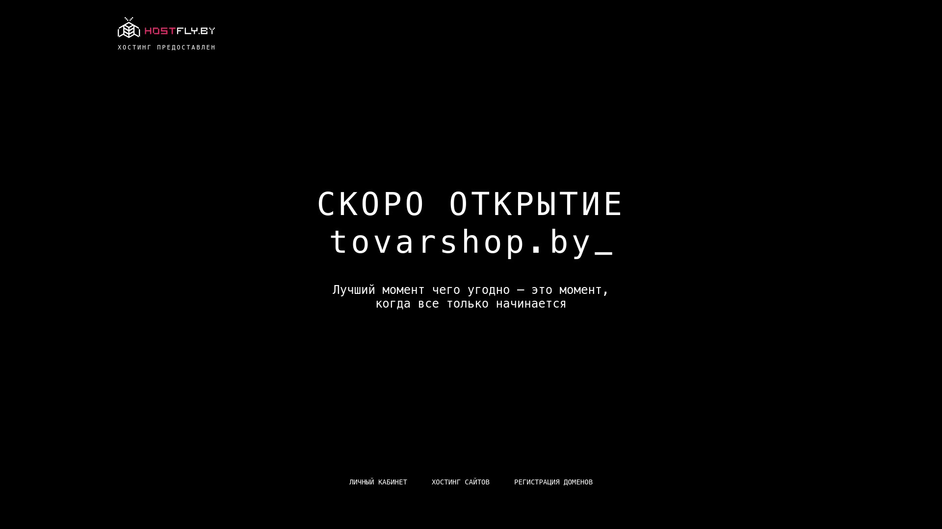 website screenshot of https://tovarshop.by/