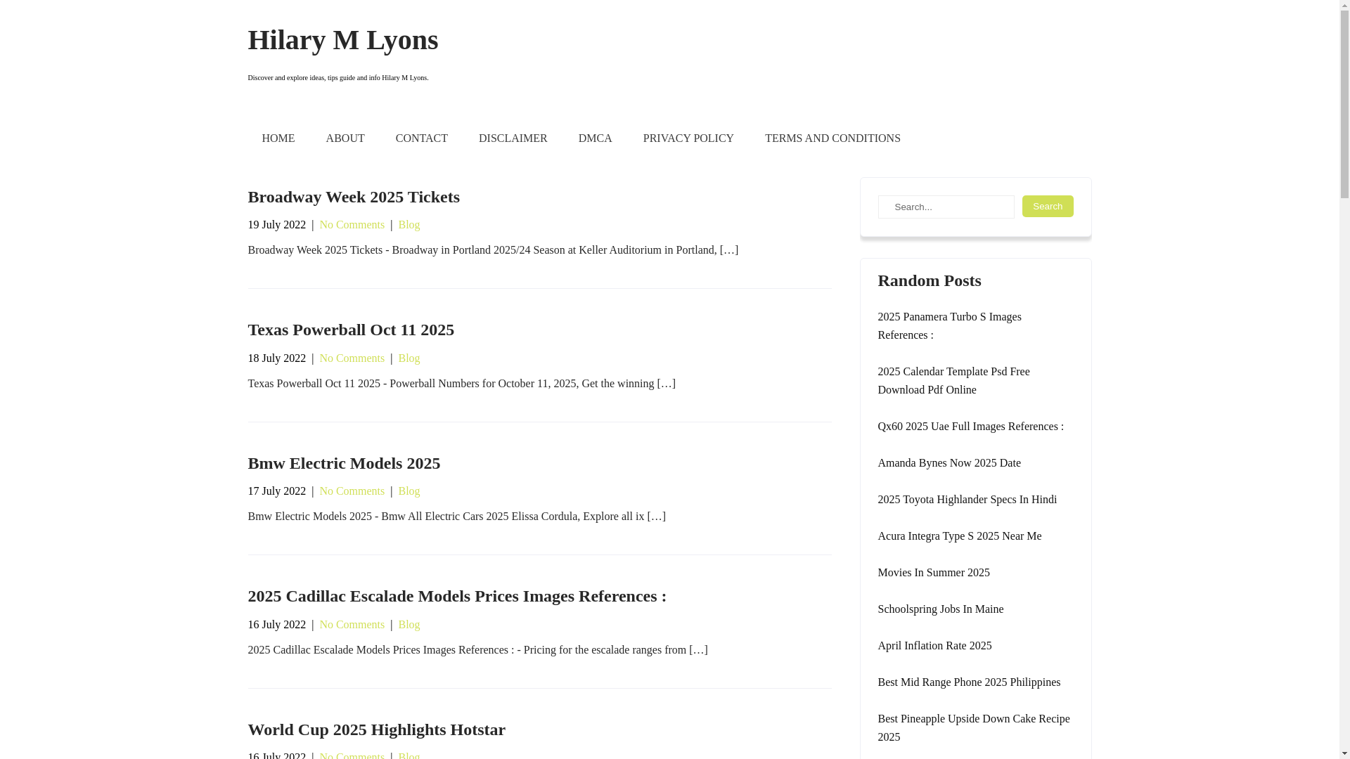 website screenshot of https://hilarymlyonsc.pages.dev/