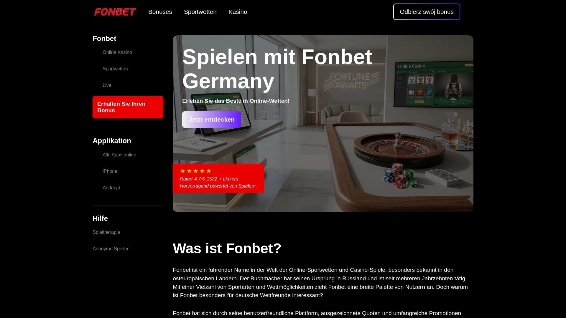 website screenshot of https://hatzfeldpost-de.pages.dev/