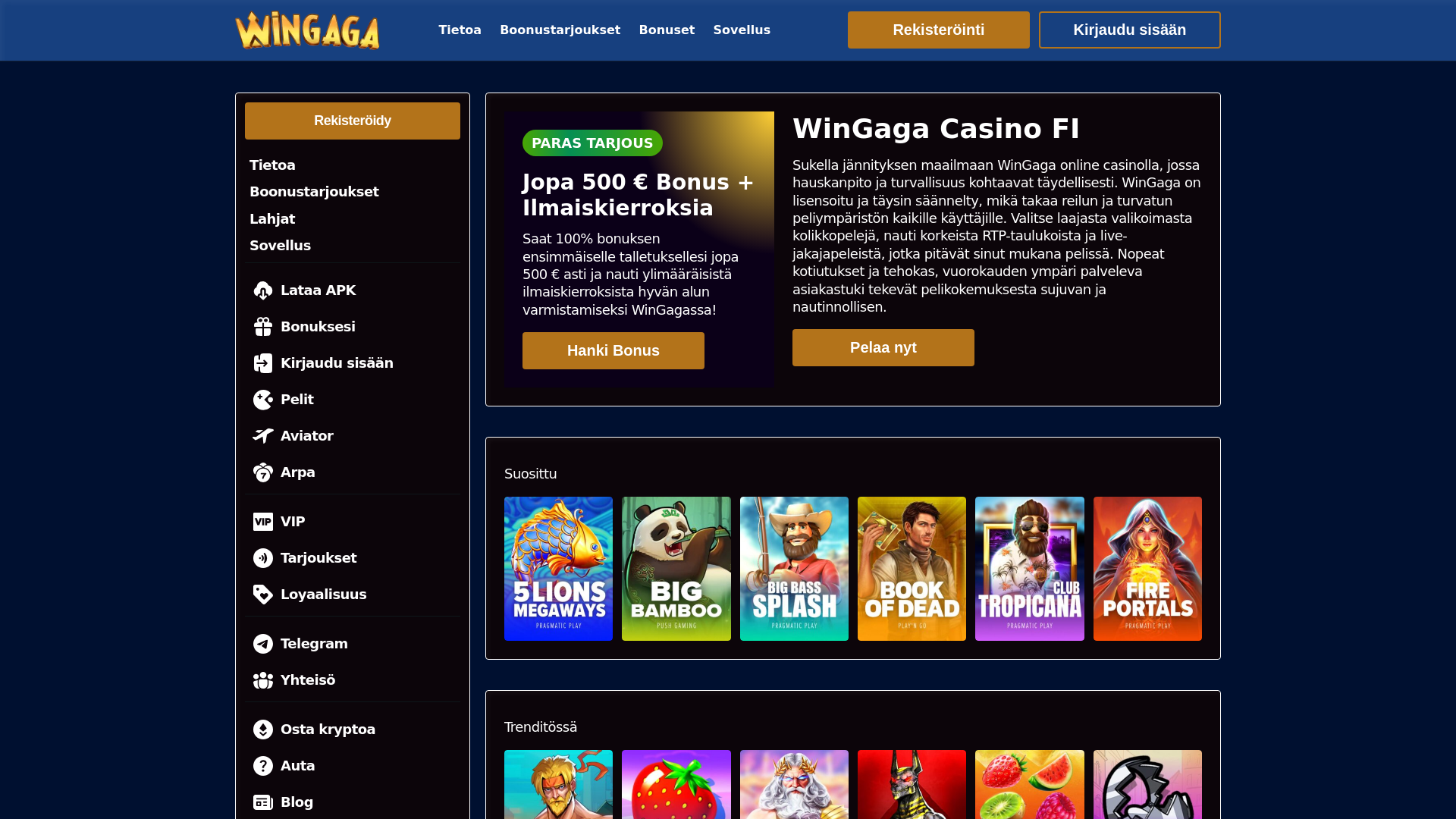 website screenshot of https://wingagacasinofi-com.pages.dev/