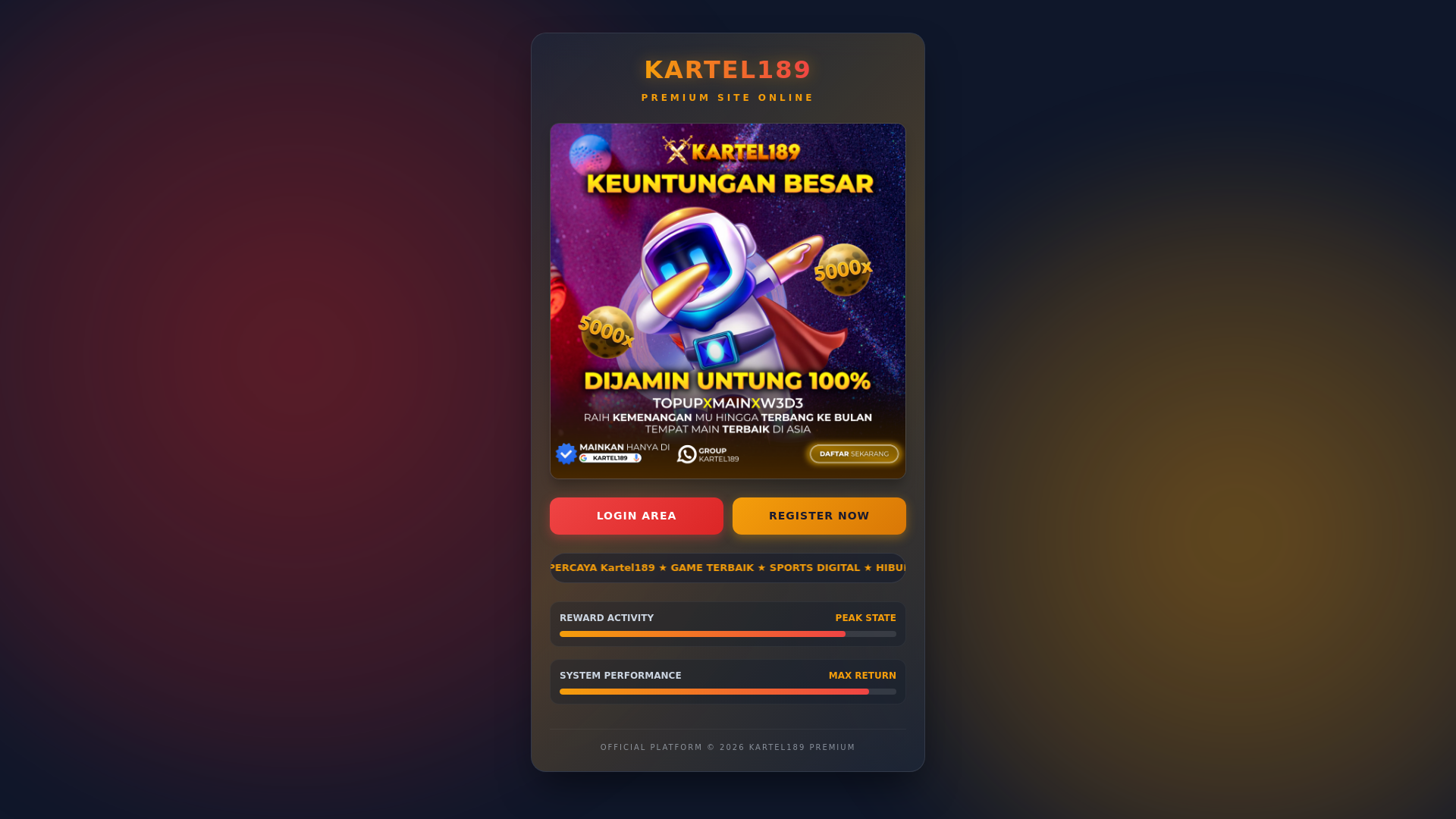 website screenshot of https://taragon-kartel189.pages.dev/