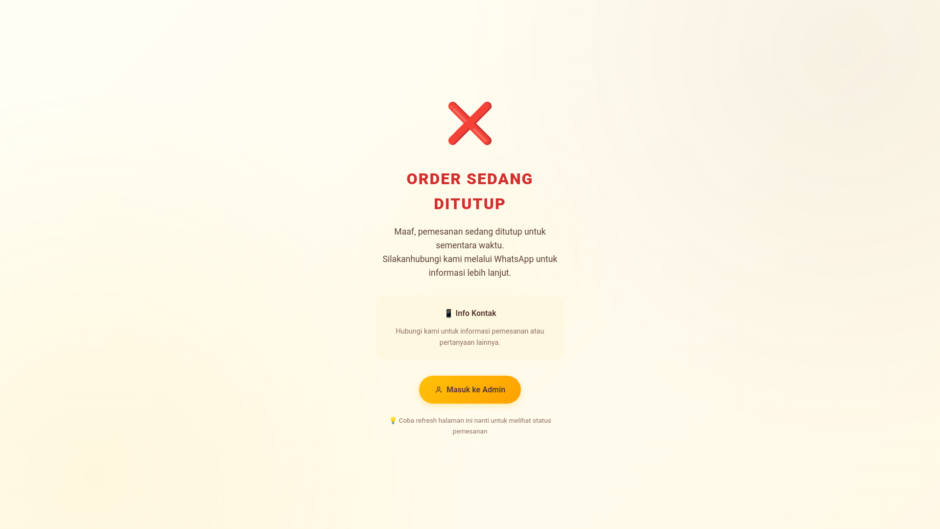 website screenshot of https://tahuwalik.site/