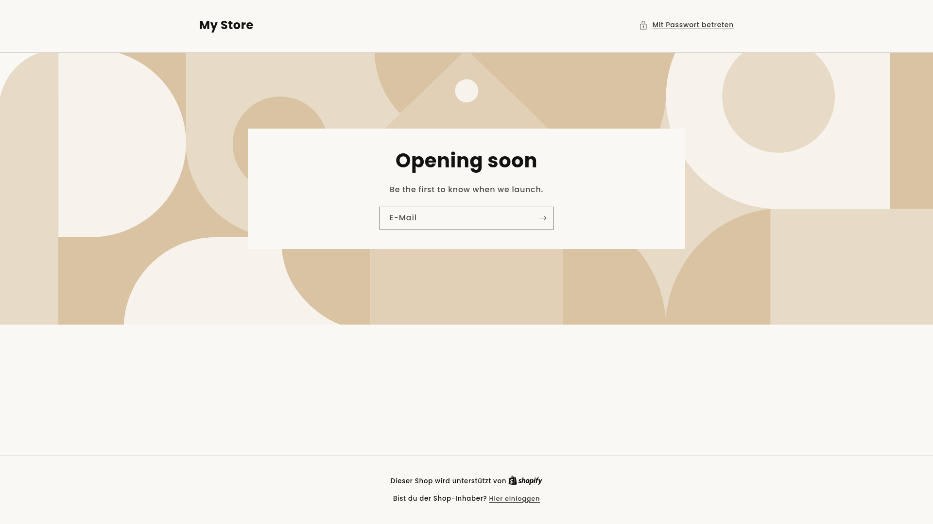 website screenshot of https://shopcanora.de/