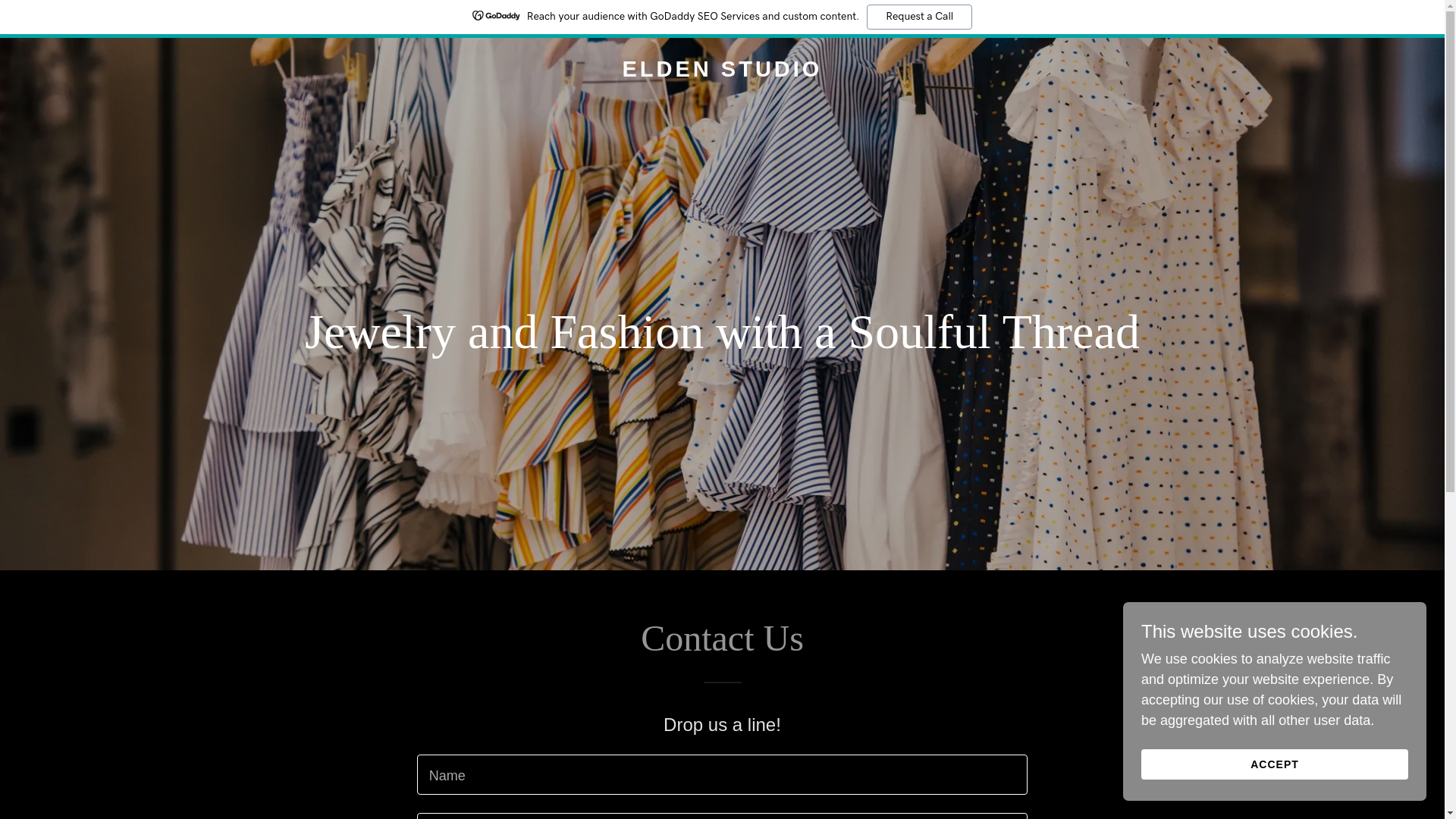 website screenshot of https://eldenstudio.com/