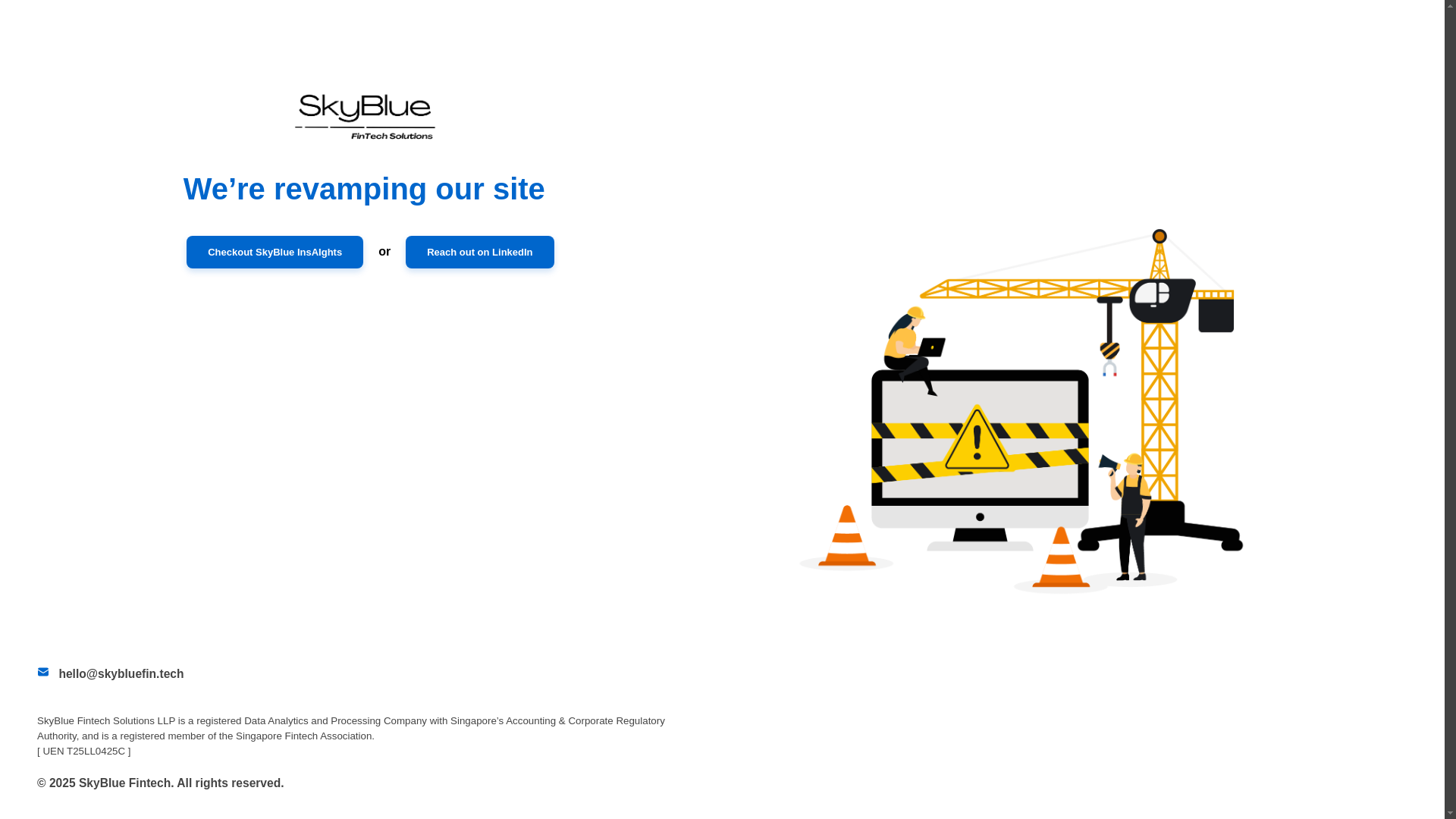 website screenshot of https://skyblue-main-website.pages.dev/