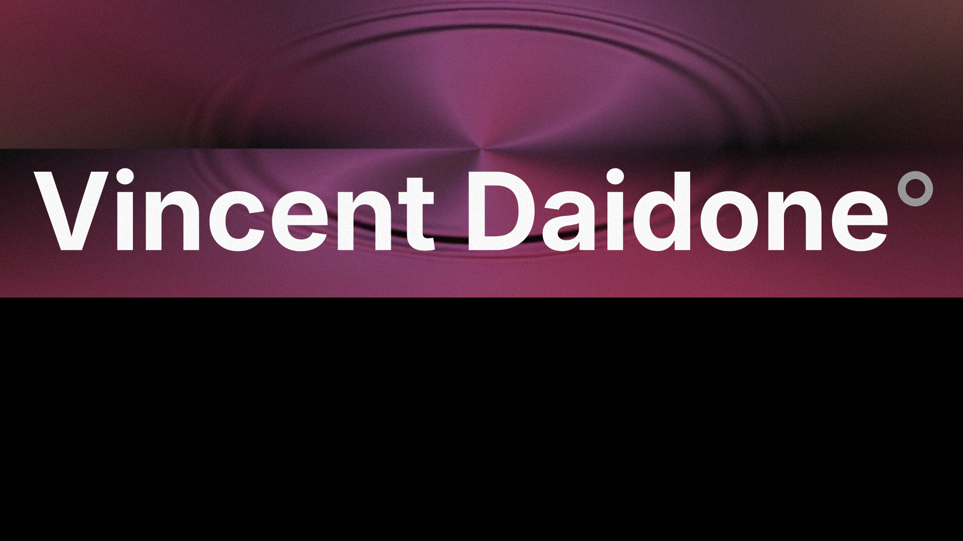 website screenshot of https://vincentdaidone.fr