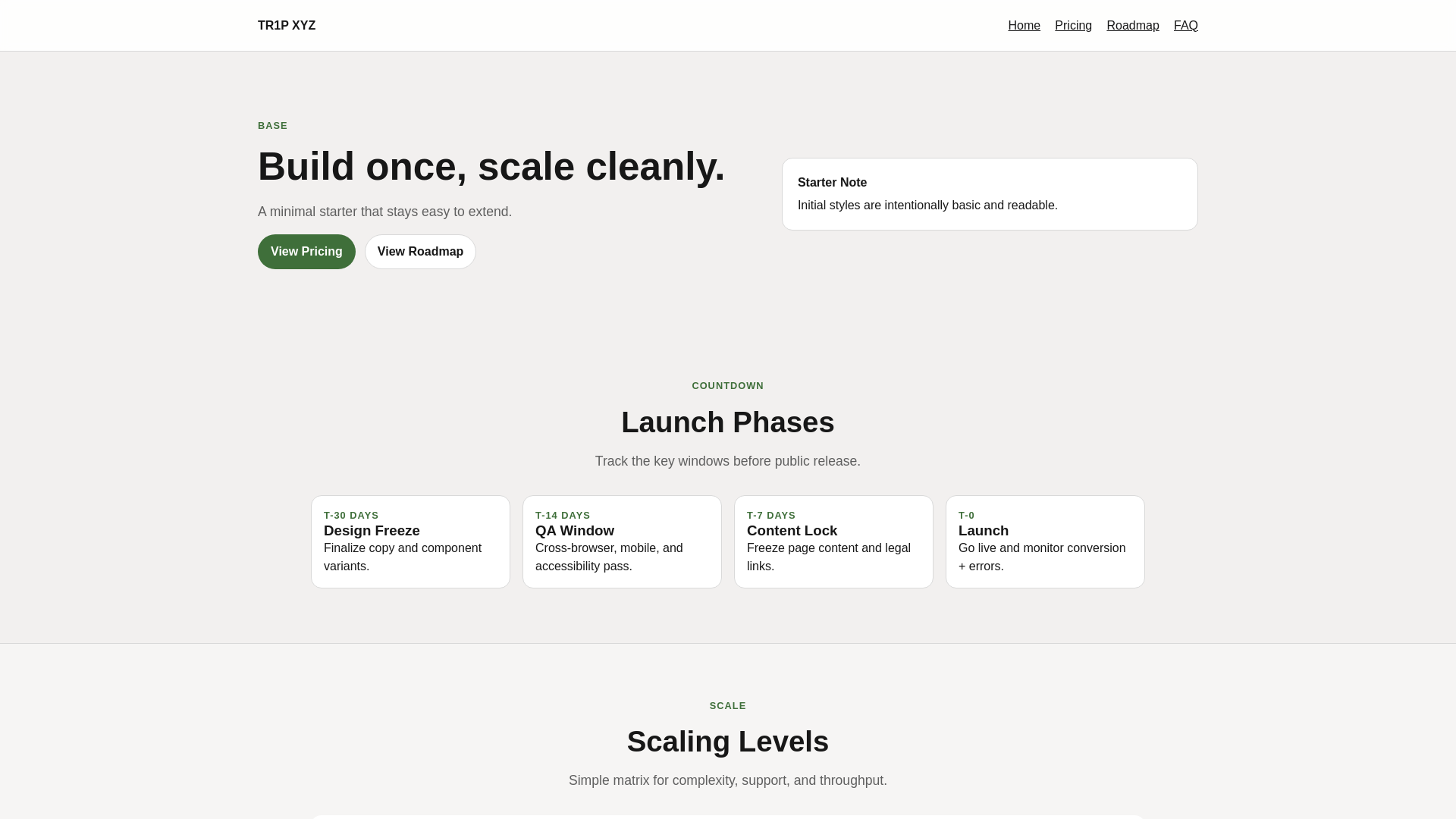 website screenshot of https://static-html-tr1p-xyz-v2.pages.dev/