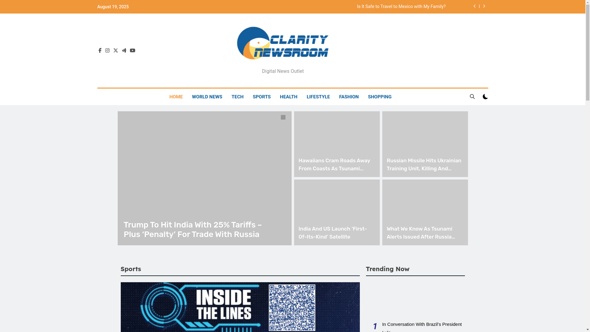 website screenshot of https://summitsignalnews.com/