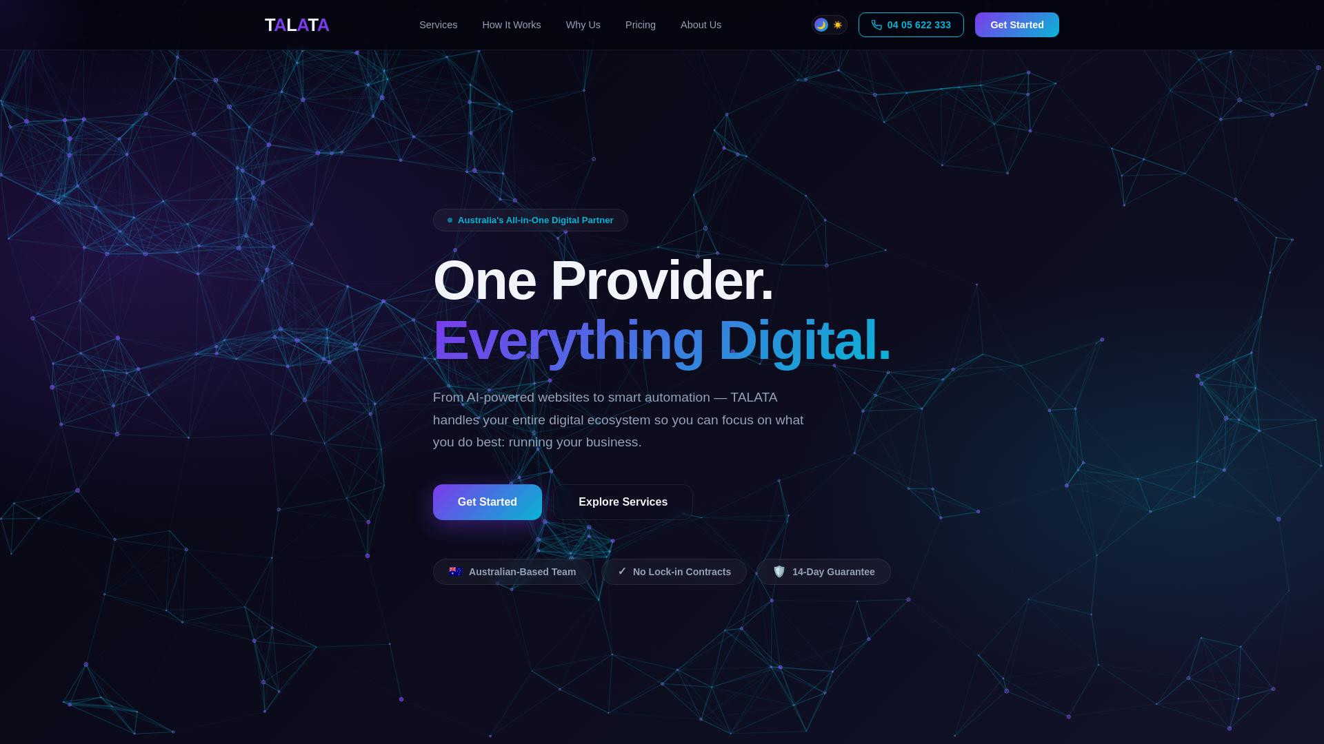 website screenshot of https://talata-com-website.pages.dev/