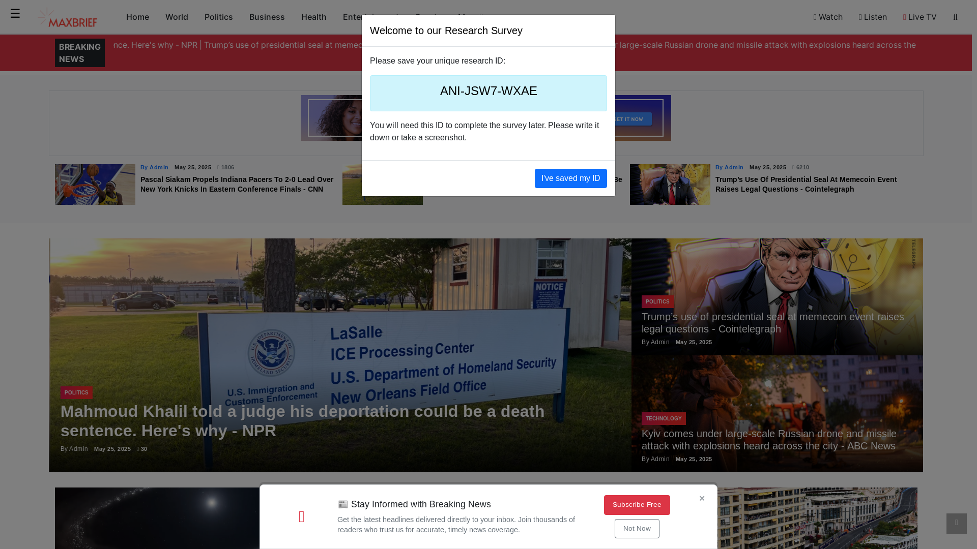 website screenshot of https://echodaily.xyz/